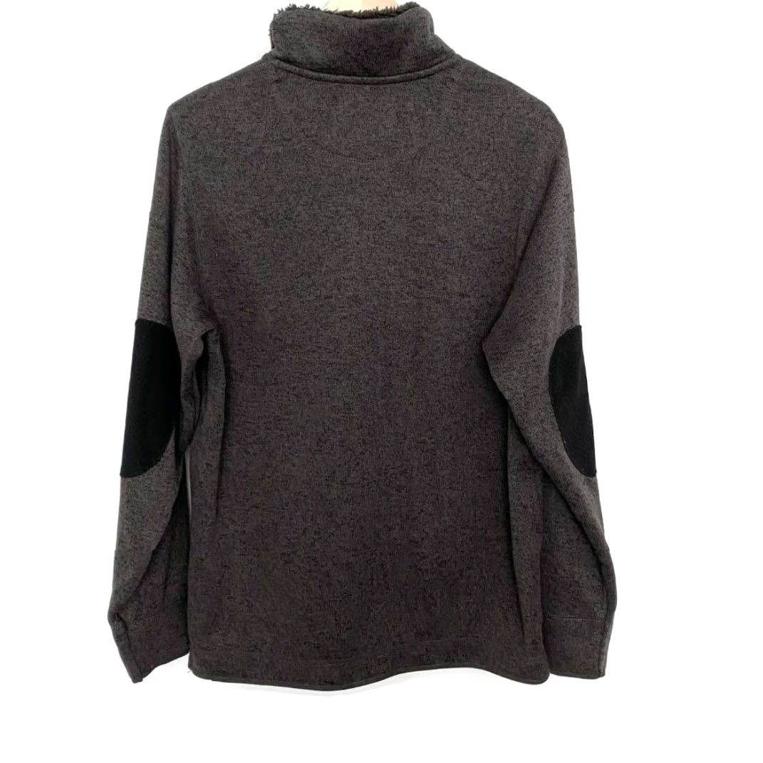 Weatherproof Original Weatherproof Womens Gray Jacket M Medium Elbow Patch Knit Pullover Size M / US 6-8 / IT 42-44 - 2 Thumbnail