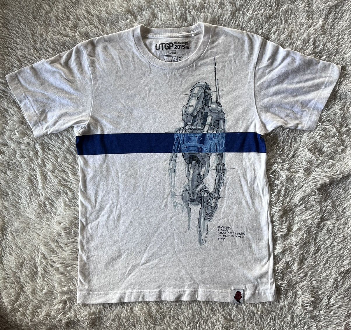 Star Wars × Uniqlo Vintage Uniqlo Star Wars T Shirt Size US S / EU 44-46 / 1 - 1 Thumbnail
