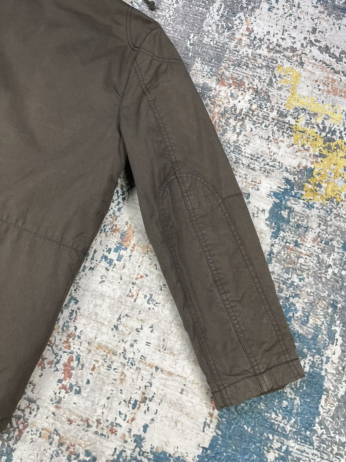 Gap GAP Padded Waxed Deck Coat Dark Olive Fall 13 Size US XL / EU 56 / 4 - 6 Thumbnail