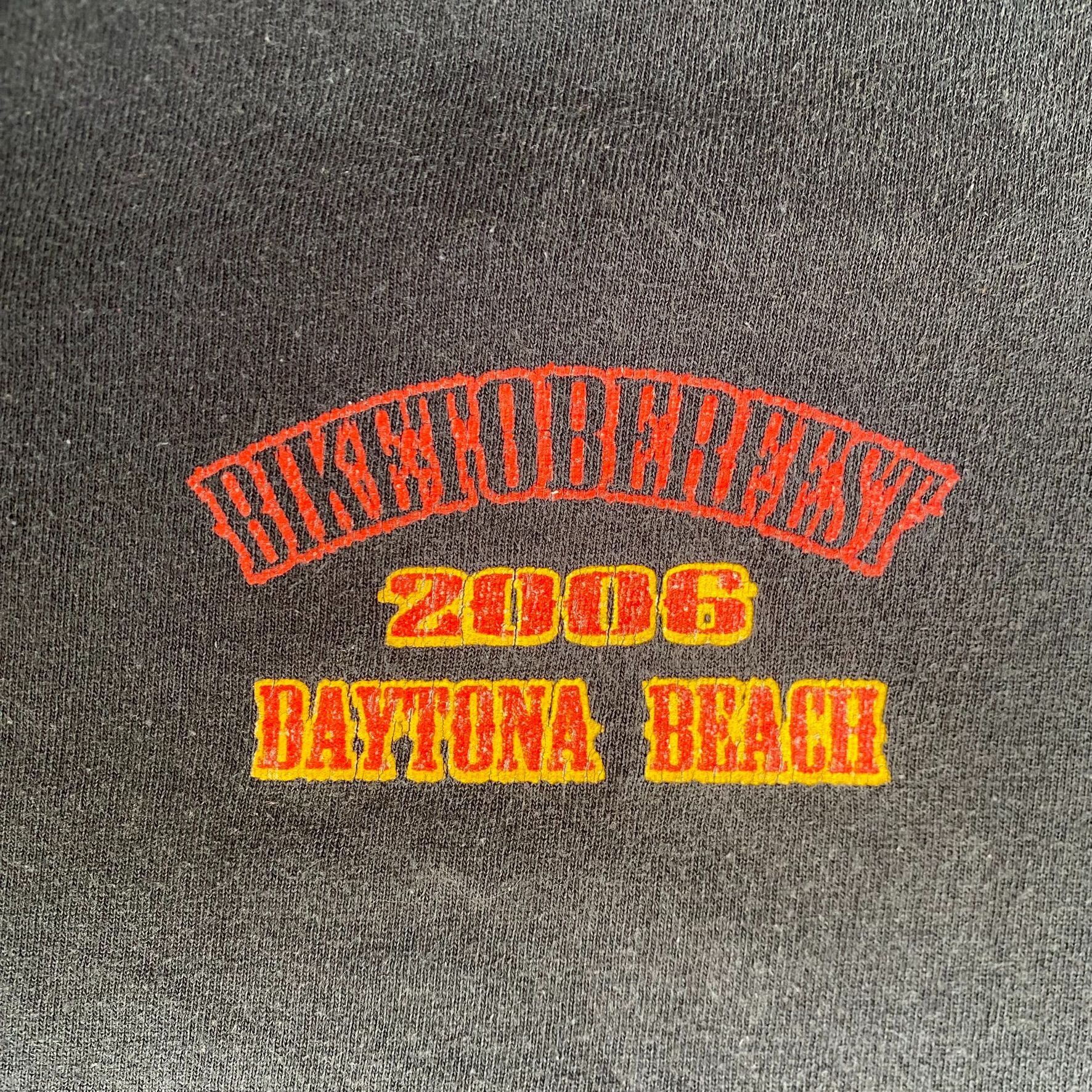 Delta Vintage Daytona Bike Week T-Shirt Black Long Sleeve Y2K Bike Size US XXL / EU 58 / 5 - 5 Thumbnail