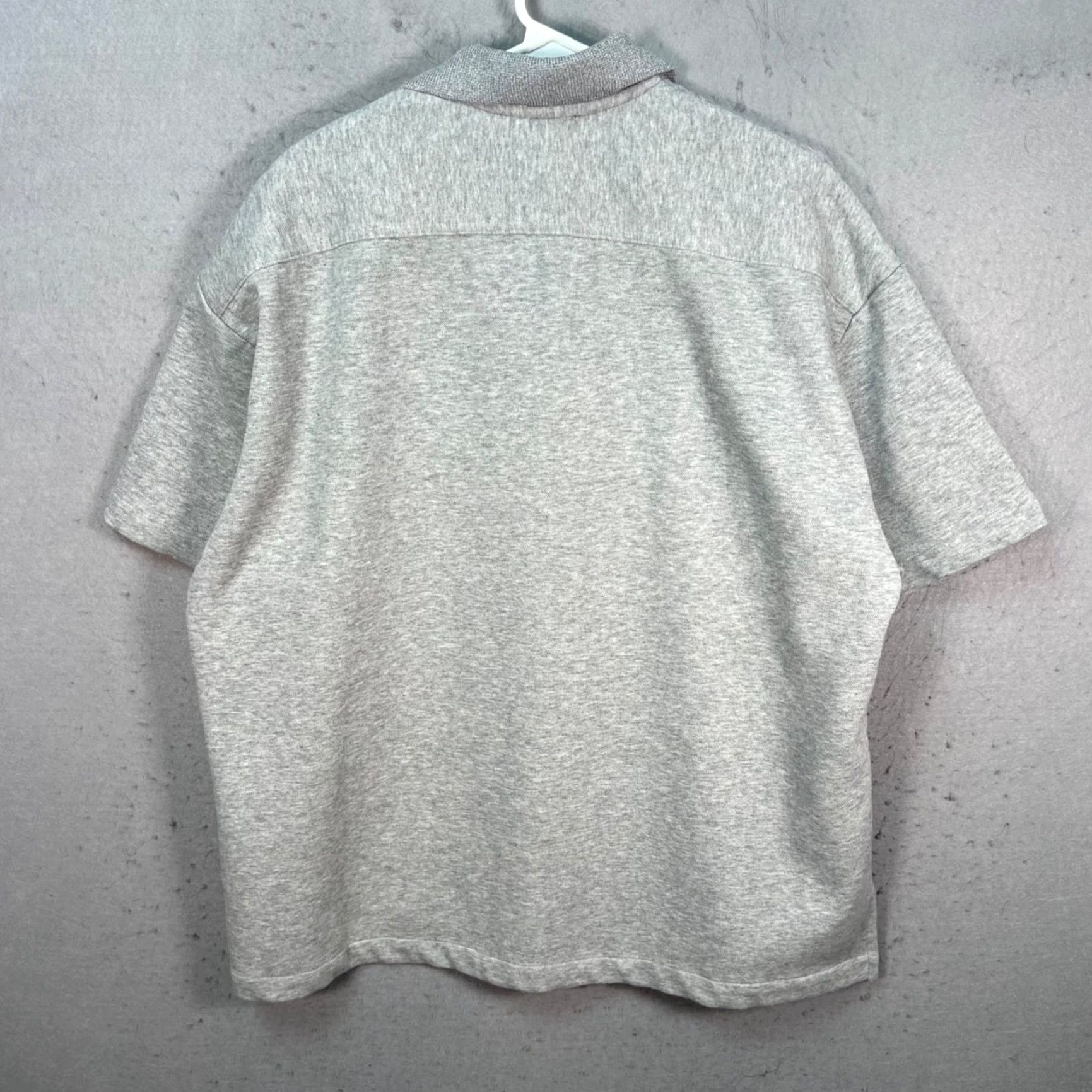 Vintage Don Chigga Polo Shirt Mens XL Gray Cotton Blend Short Sleeve Shirt Mens XL Gray Polo Don Chigga Size US XL / EU 56 / 4 - 2 Thumbnail