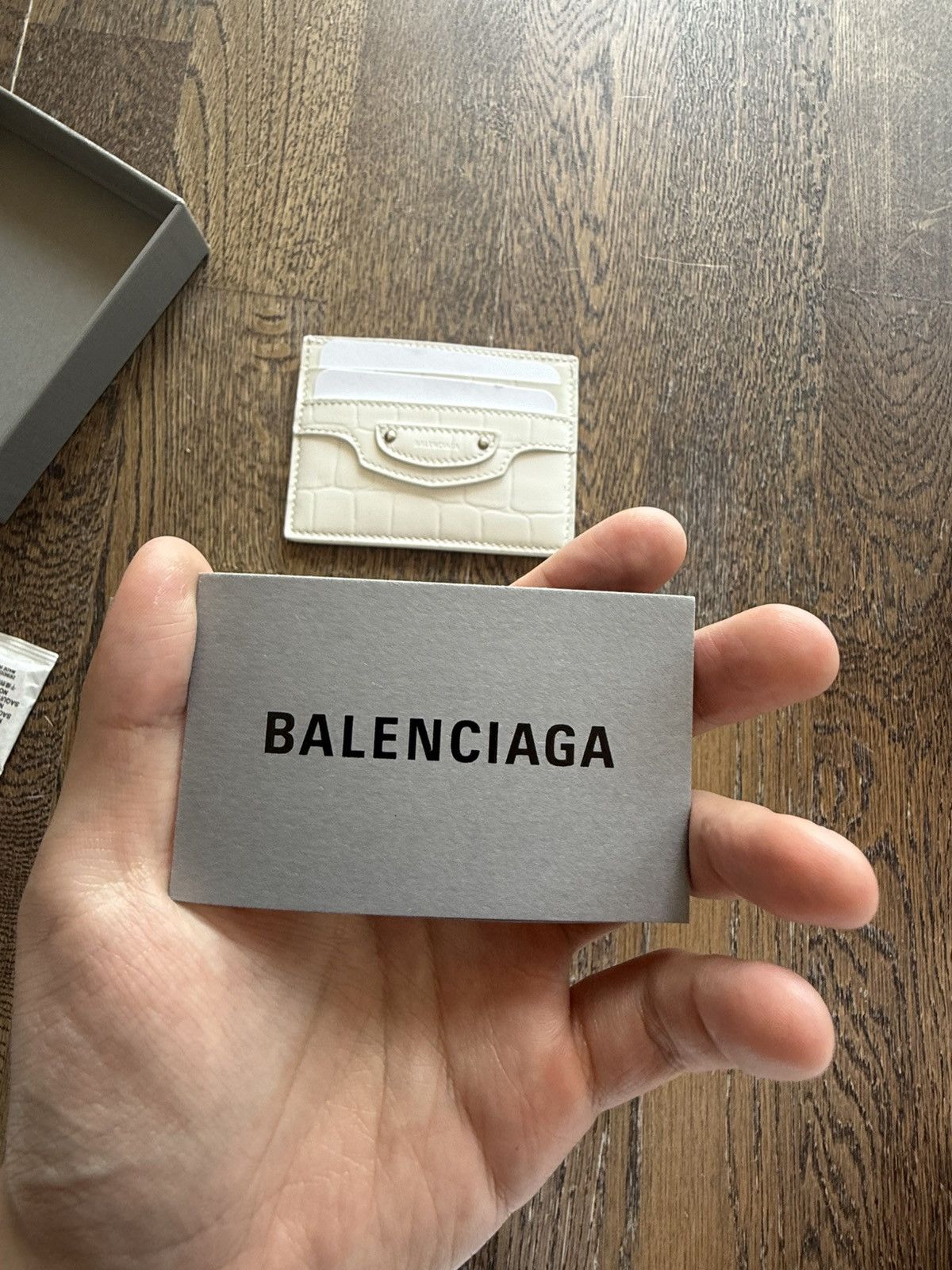 Balenciaga croc cardholder Size ONE SIZE - 5 Thumbnail