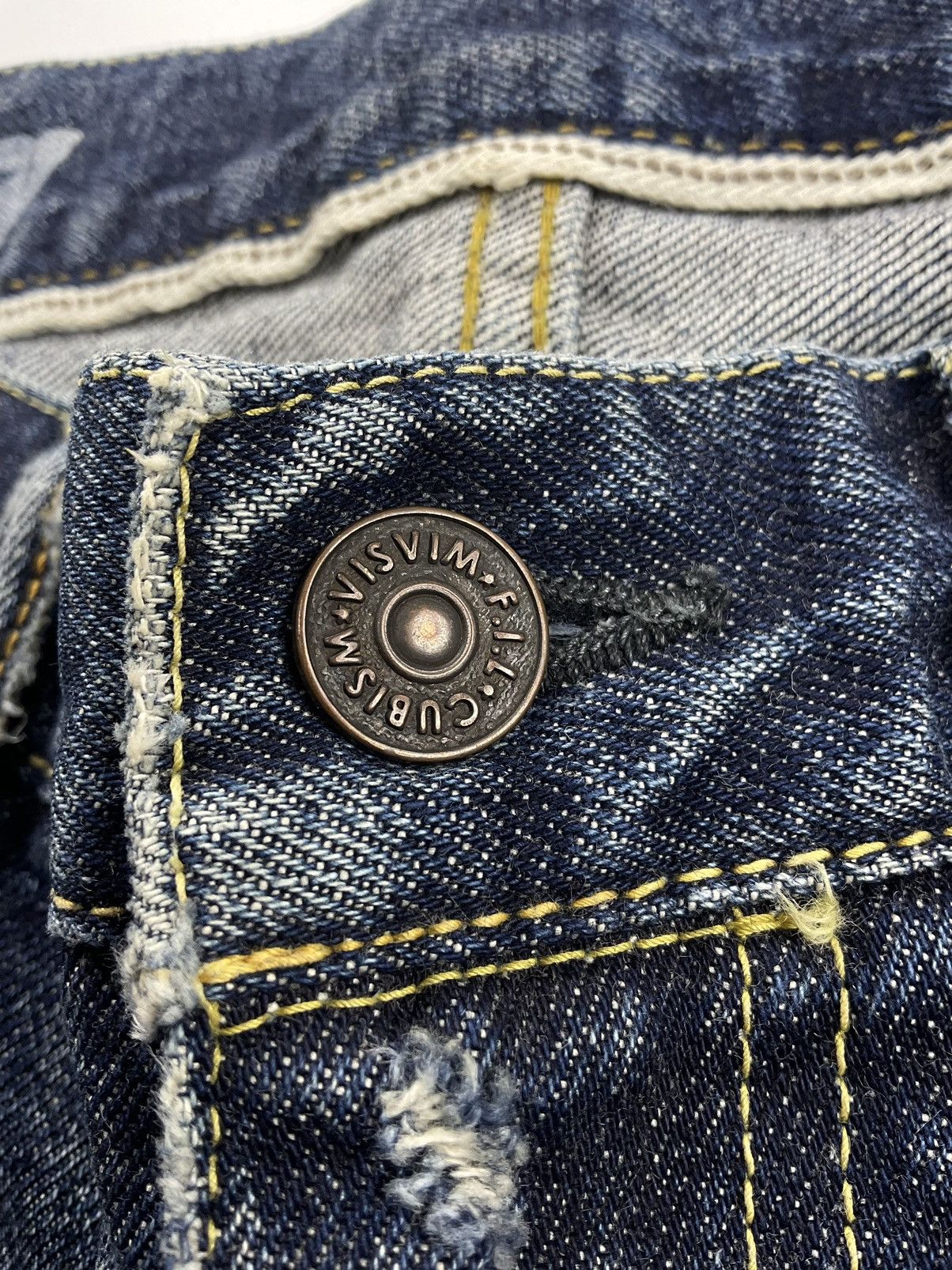 Visvim Visvim S/S'20 Social Sculpture 14 Damaged-17 FIL Exclusive Size US 30 / EU 46 - 9 Thumbnail
