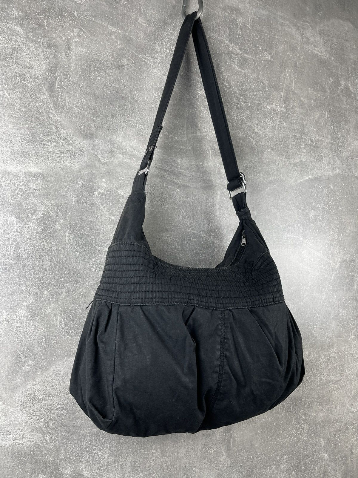 Diesel Diesel Vintage Cotton Top Zip Harajuku Shoulder Bag 2000s Size ONE SIZE - 8 Thumbnail