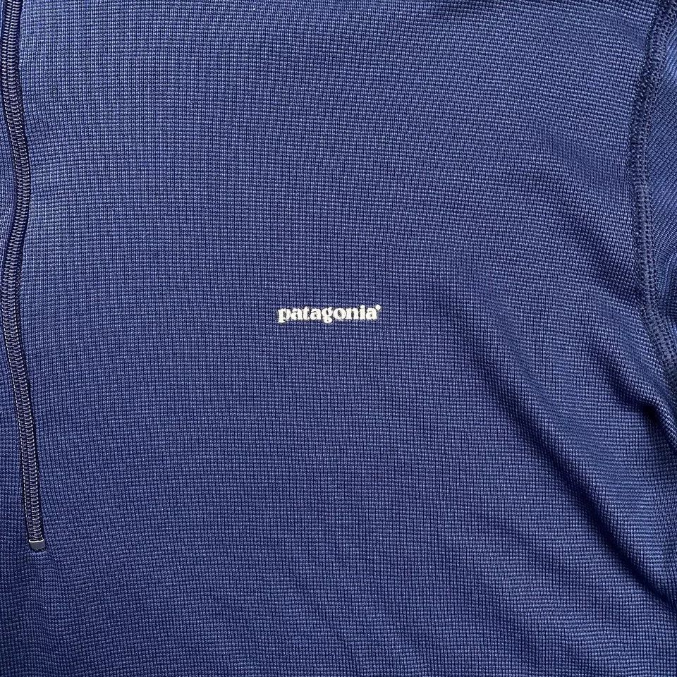 Patagonia × Vintage Patagonia 1/4 Zip Mens Medium Base Layer Shirt Apilene Size US M / EU 48-50 / 2 - 3 Thumbnail