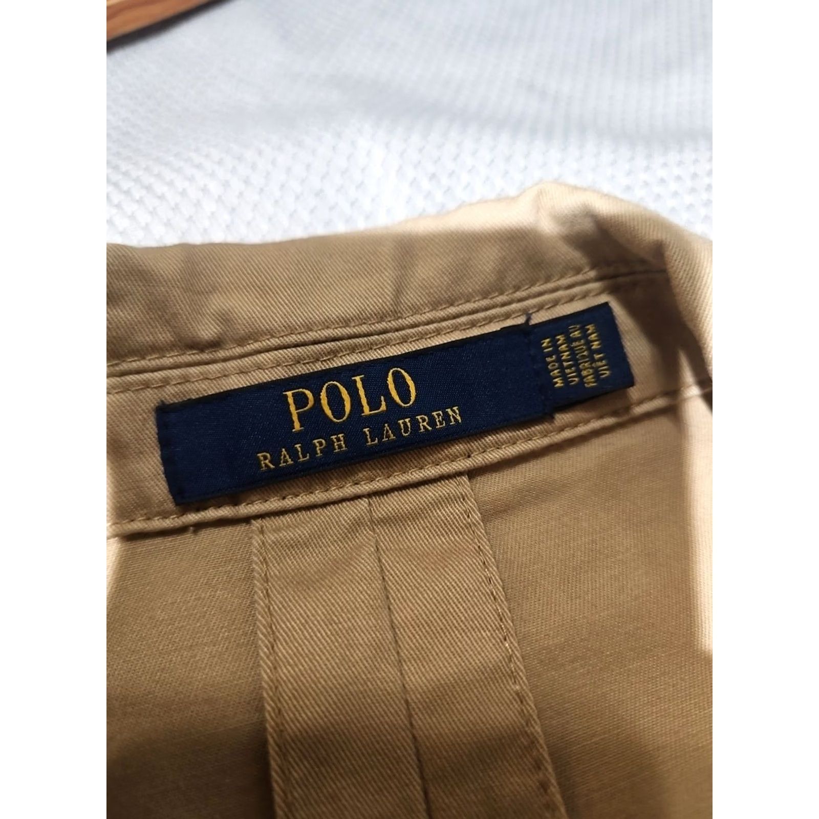 Ralph Lauren VINTAGE Polo Ralph Lauren Jacket Mens XL Beige Cotton Chino Blazer Unstructured Preppy Size US XL / EU 56 / 4 - 5 Thumbnail