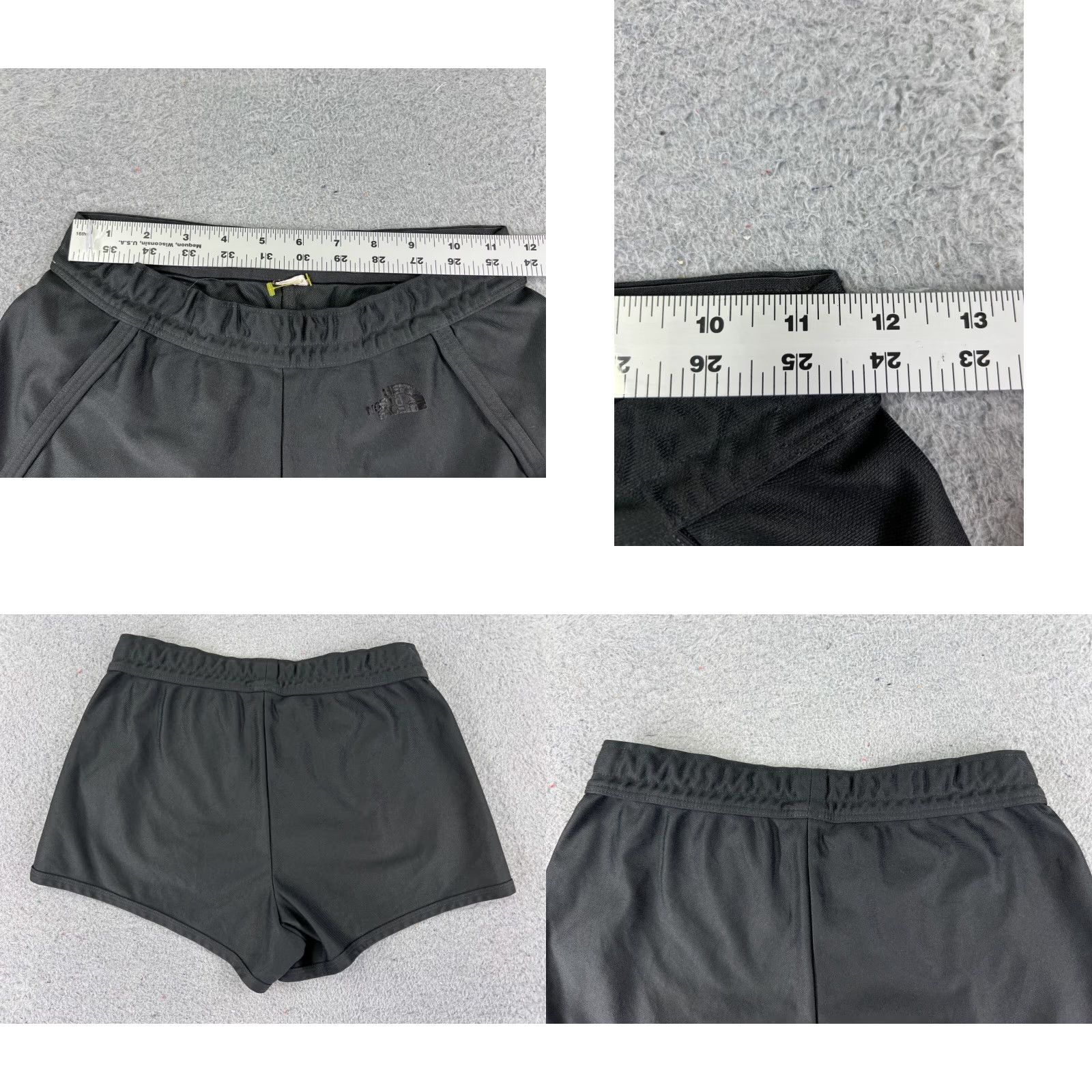 The North Face The North Face Shorts Womens XS Gray Nylon Elastic Waist Run Gym 3" Inseam Regular Fit Large List: Not allowed. Size 26" / US 2 / IT 38 - 8 Thumbnail