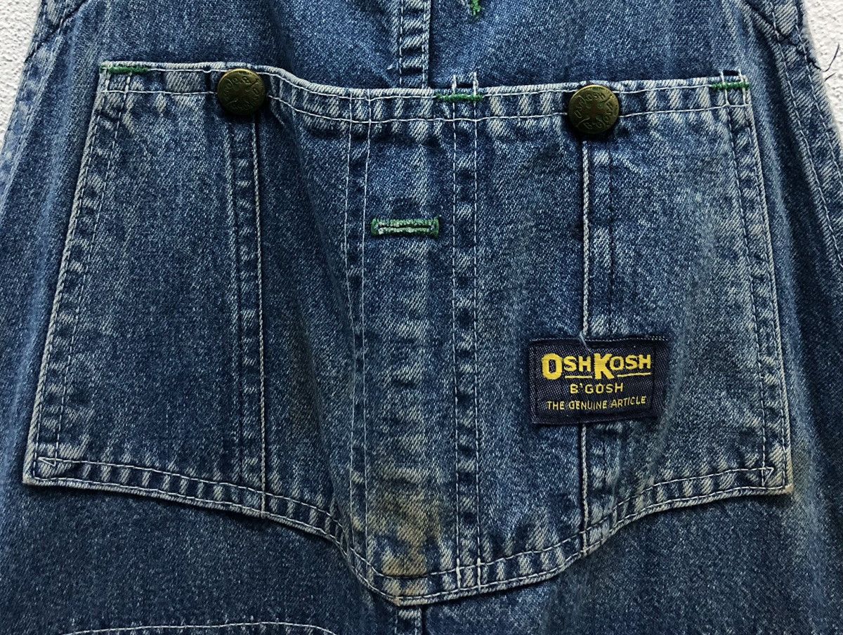 Oshkosh Vintage Union Made Oshkosh B'Gosh Vestbak Made In Usa Overal Size US 33 - 6 Thumbnail