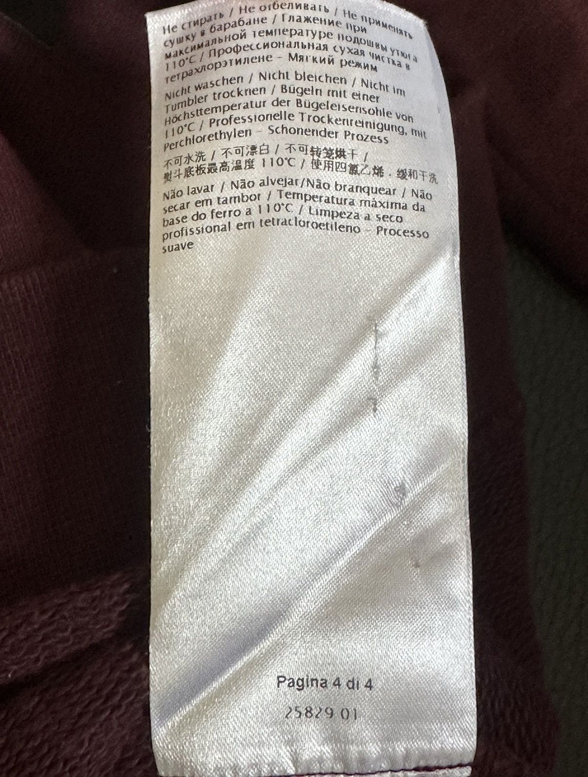 Valentino Valentino sweatshirt with leather breast pocket Size US M / EU 48-50 / 2 - 7 Thumbnail