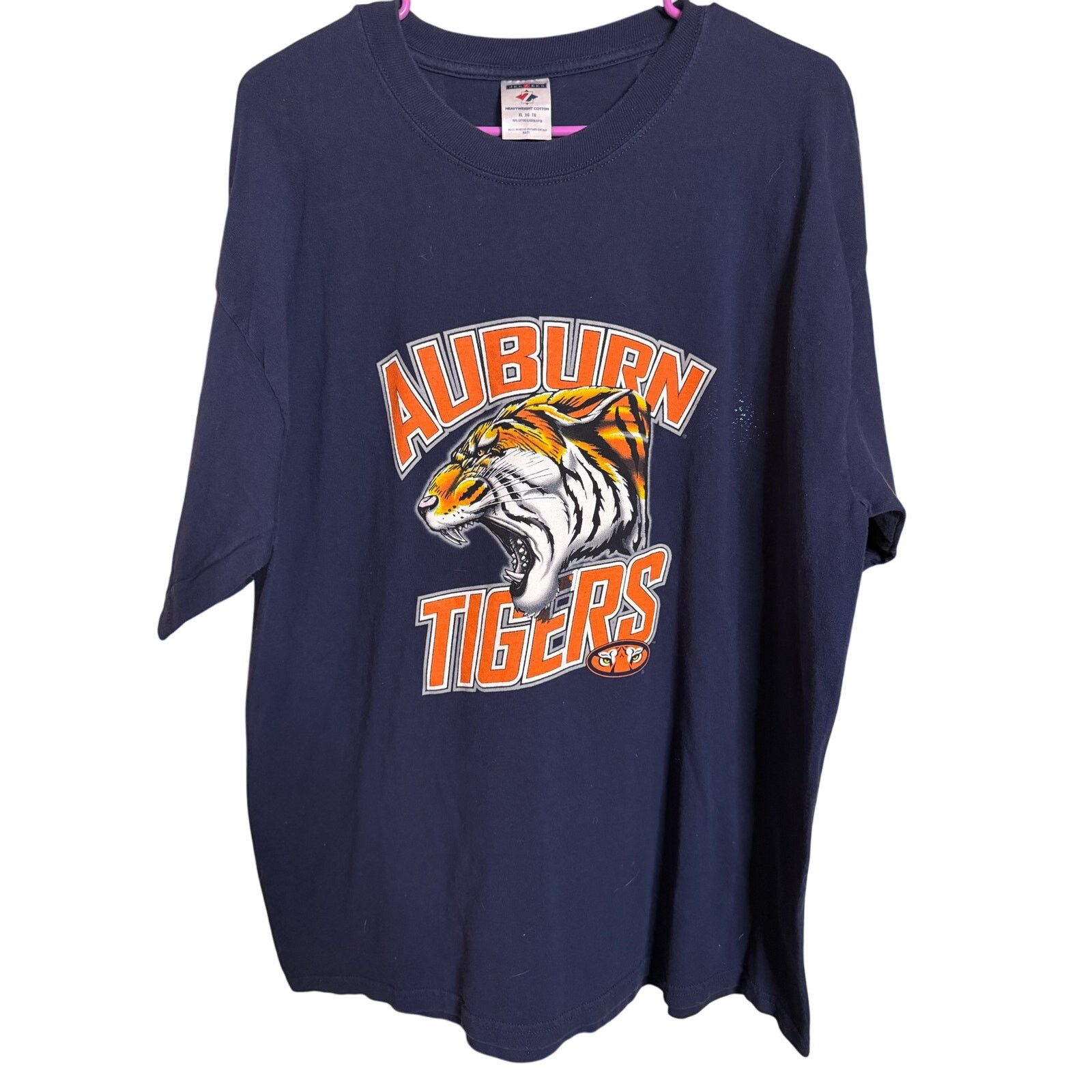 Jerzees Vintage Auburn Tigers Tee Size US XL / EU 56 / 4 - 1 Thumbnail