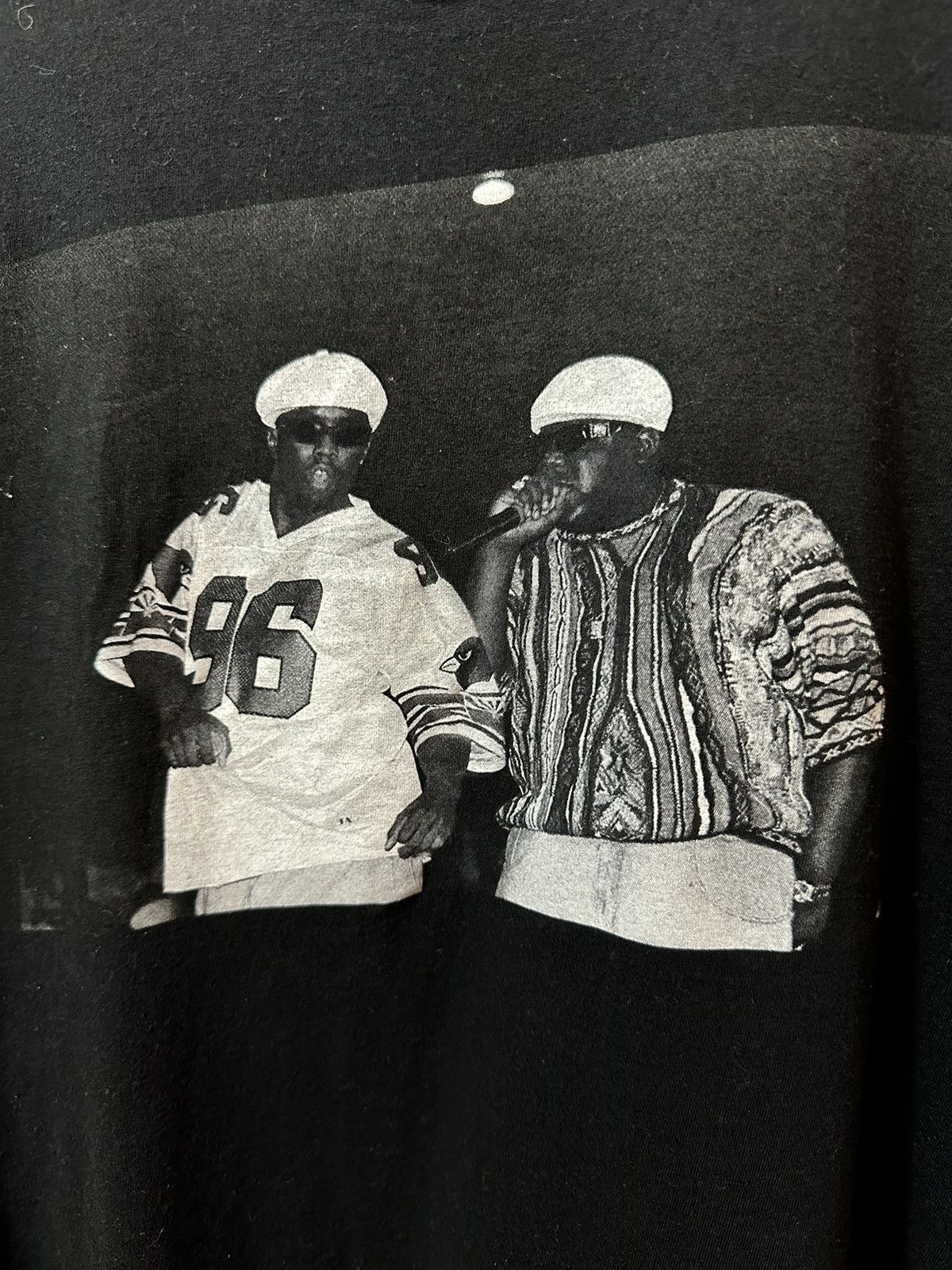 Rap Tees The Notorious BIG Face Logo t shirt Y2K style Puff Daddy Size US S / EU 44-46 / 1 - 3 Thumbnail