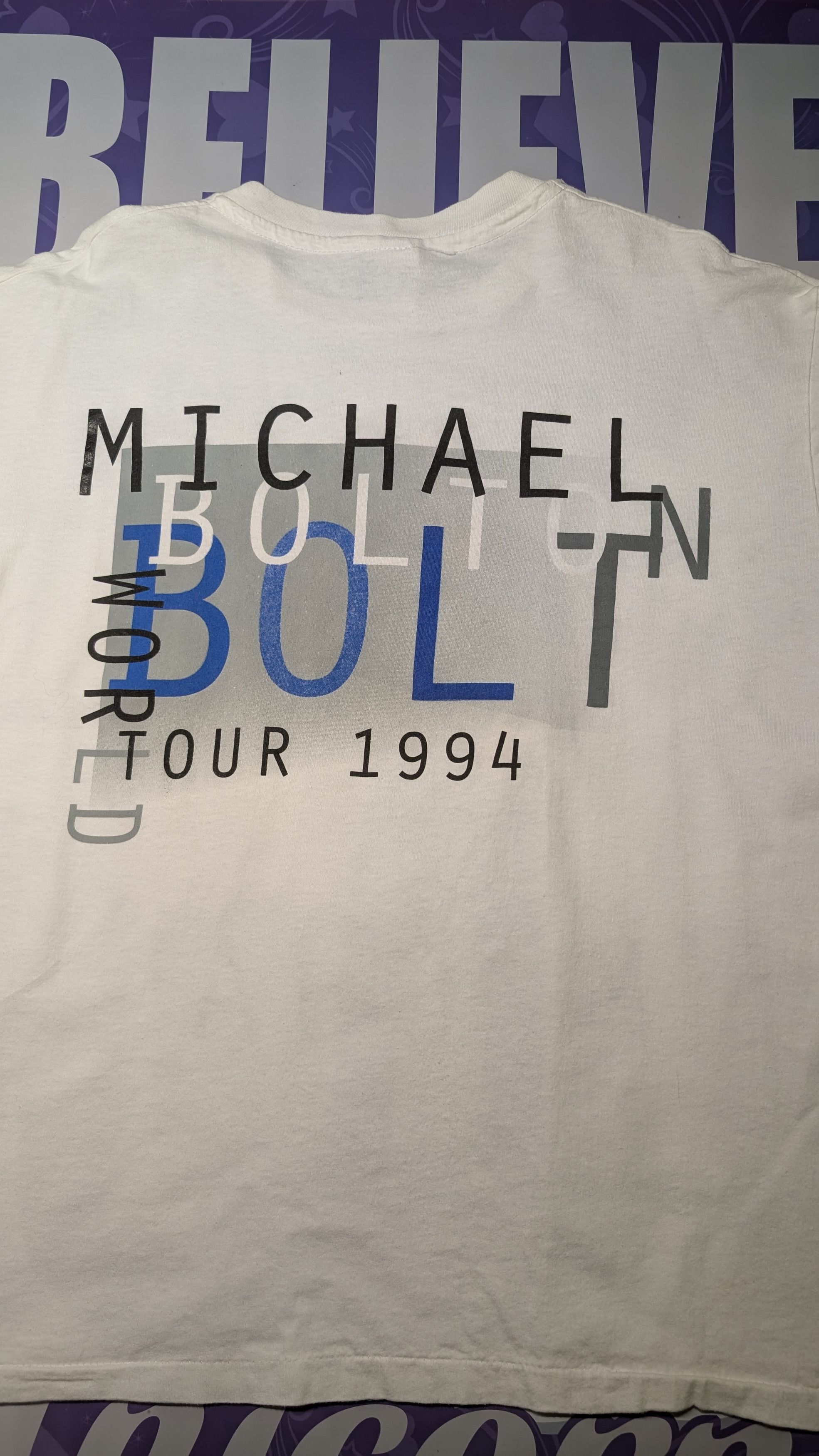 Vintage Vintage 90s Michael Bolton T-Shirt Size US L / EU 52-54 / 3 - 2 Thumbnail