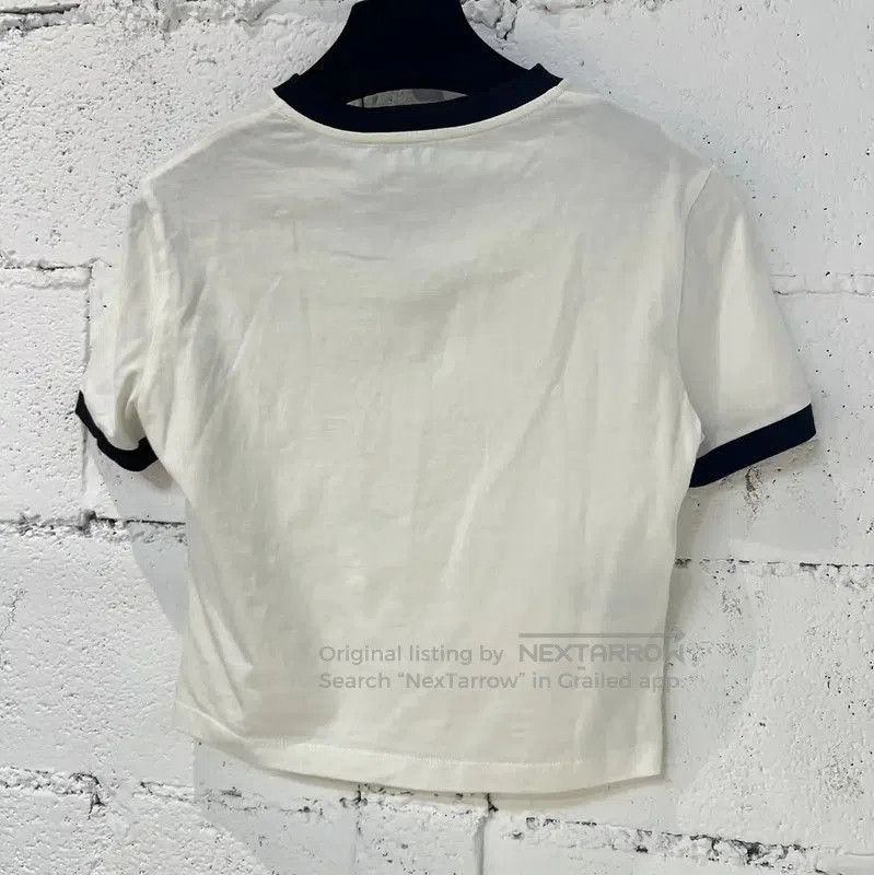 Miu Miu Miu Miu White Cotton T-Shirt for Women . Size XS / US 0-2 / IT 36-38 - 2 Thumbnail
