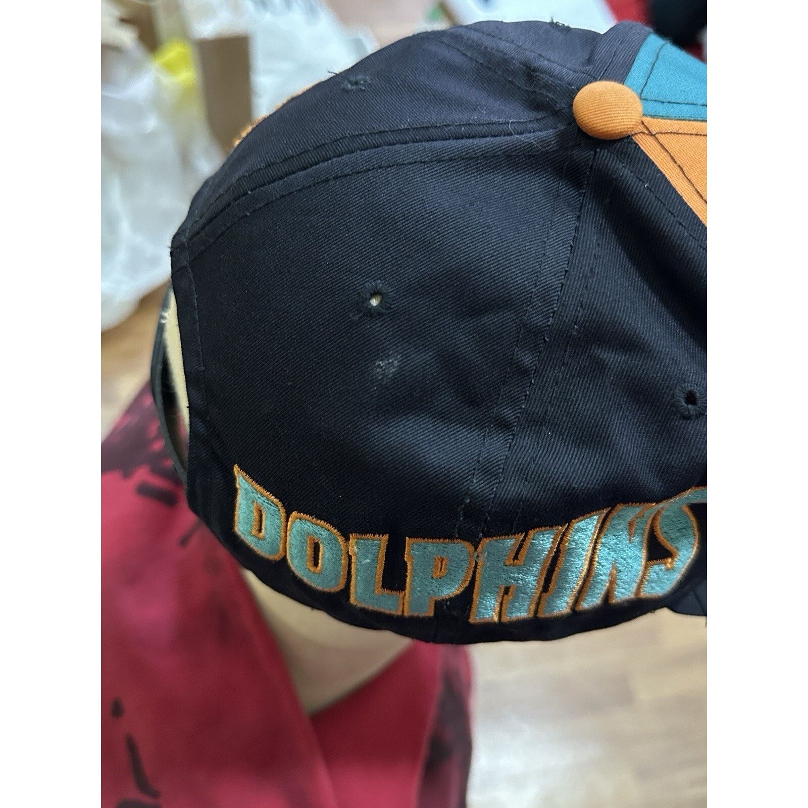 NFL Vintage 1993 Miami Dolphins Rare NFL Baseball Men’s Cap Hat Size ONE SIZE - 5 Thumbnail