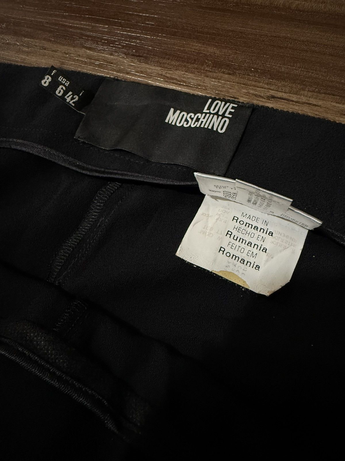 Love Moschino Love moschino black pants Size 28" / US 6 / IT 42 - 4 Thumbnail
