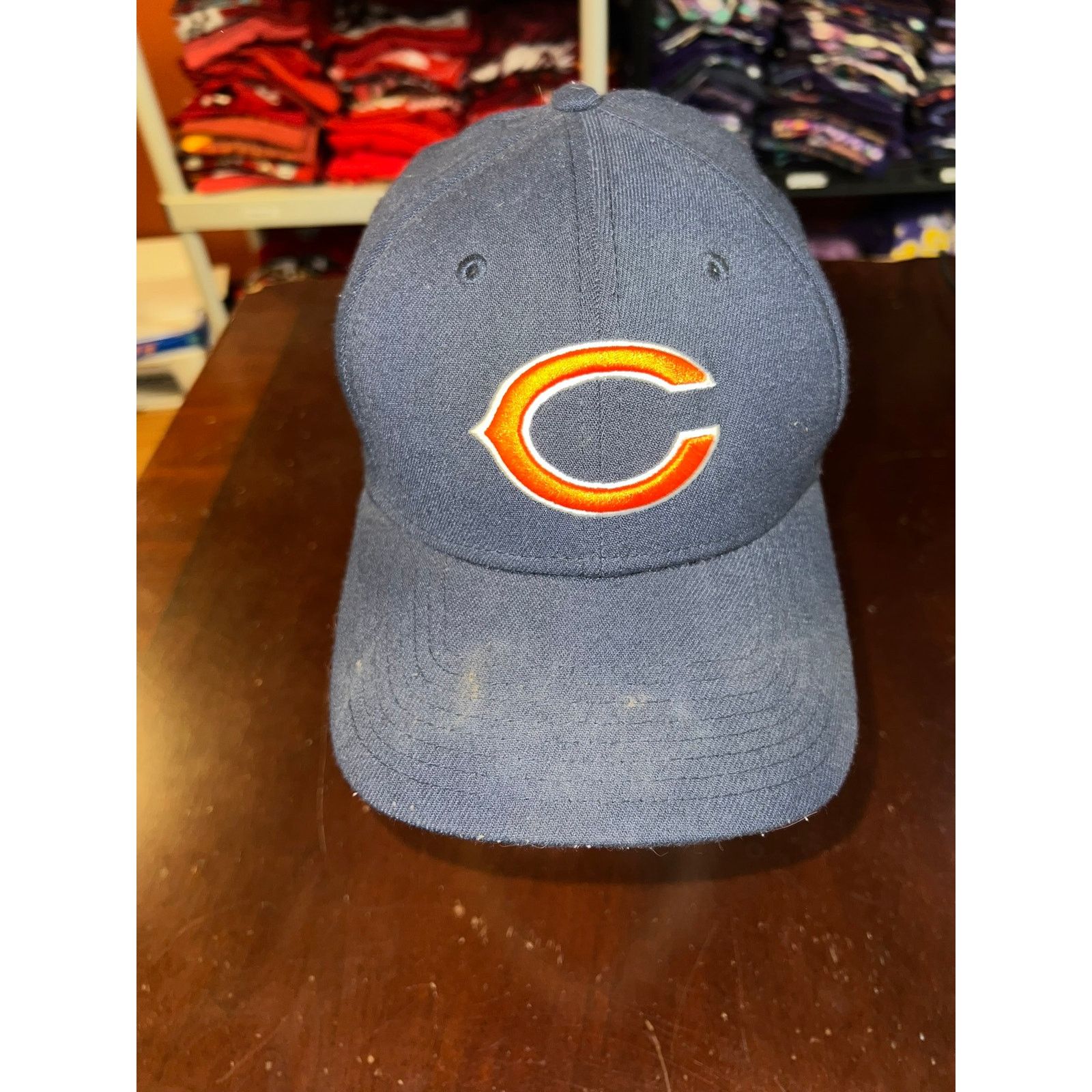New Era Chicago Bears Hat New Era NFL Football Fitted Headwear S/M Size ONE SIZE - 2 Thumbnail