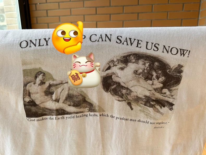 Vintage VintageTee 90s Only ** Can Save Us Now! 2505-Nextarrow Size US XL / EU 56 / 4 - 4 Thumbnail