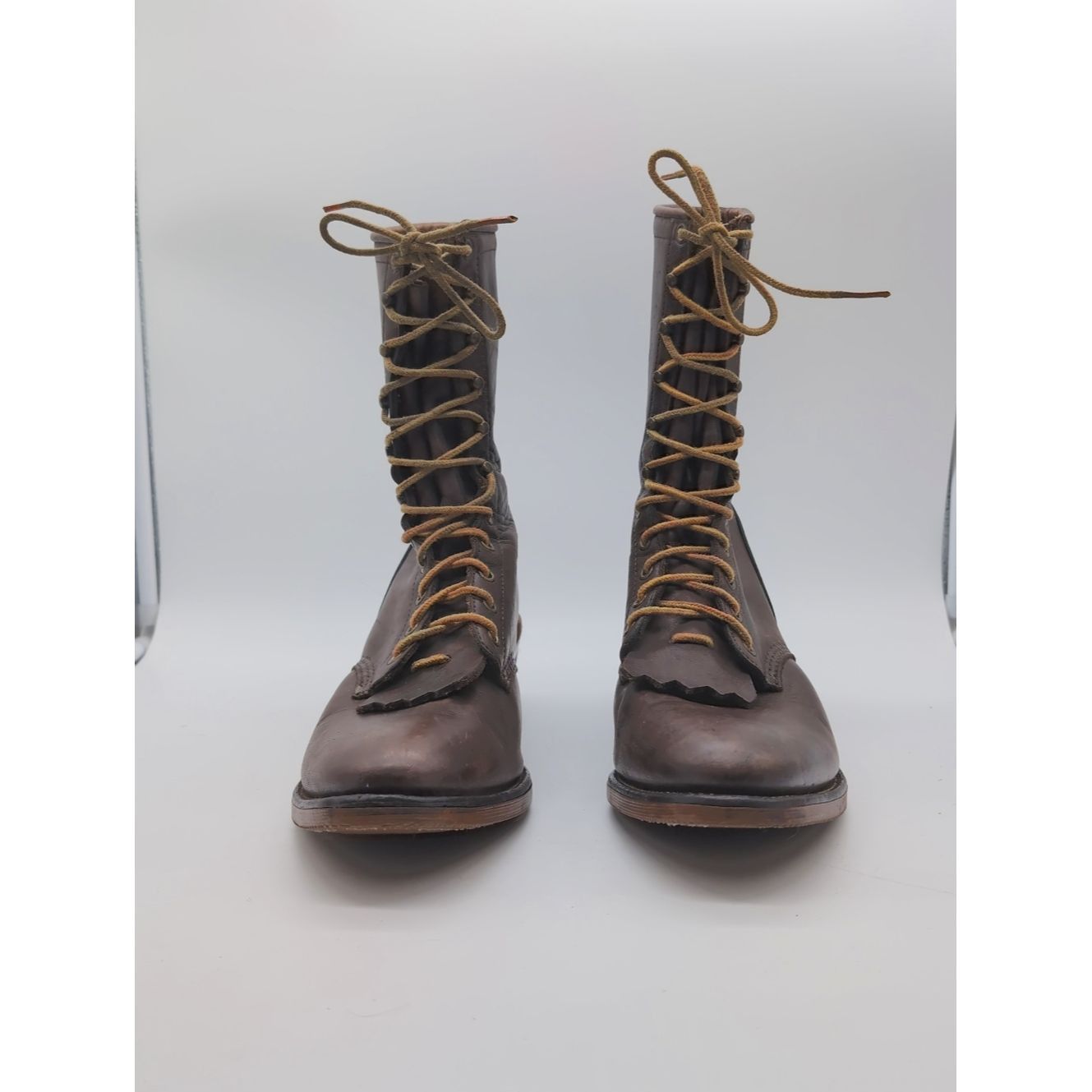 Chippewa Vintage Chippewa USA Sz 10.5 Roper Leather Boots Justin Hee Size US 10.5 / EU 43-44 - 2 Thumbnail