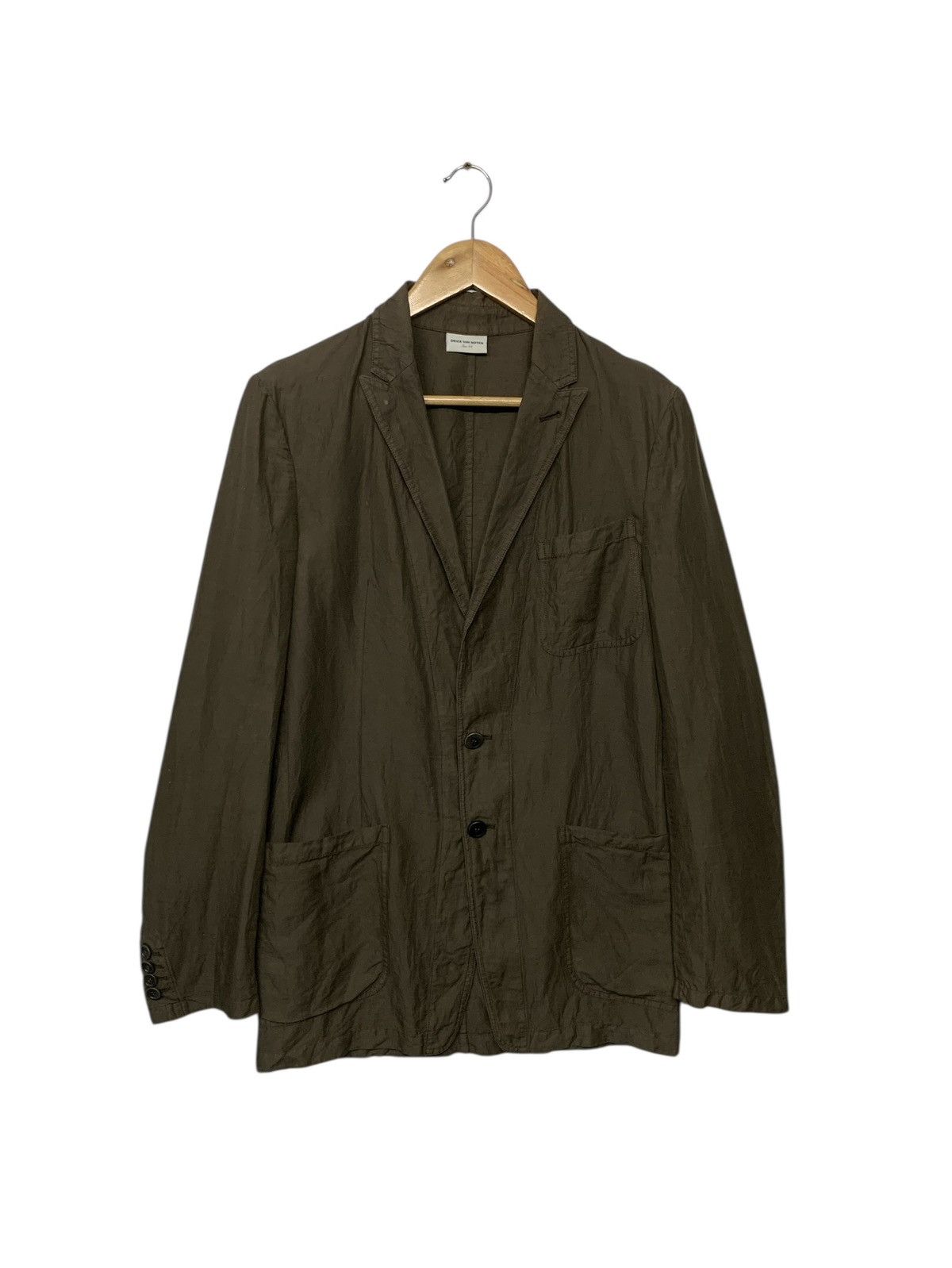 Dries Van Noten Dark Brown‼️Dries Van Noten Button Ups Jacket Size M / US 6-8 / IT 42-44 - 1 Thumbnail