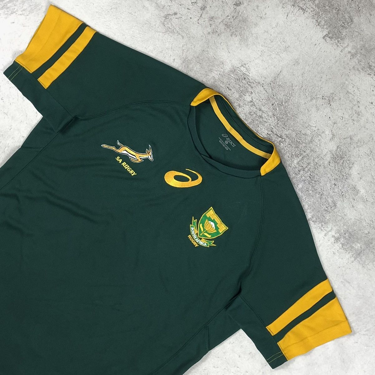 Asics South Africa Rugby SA Asics Jersey Size US L / EU 52-54 / 3 - 5 Thumbnail