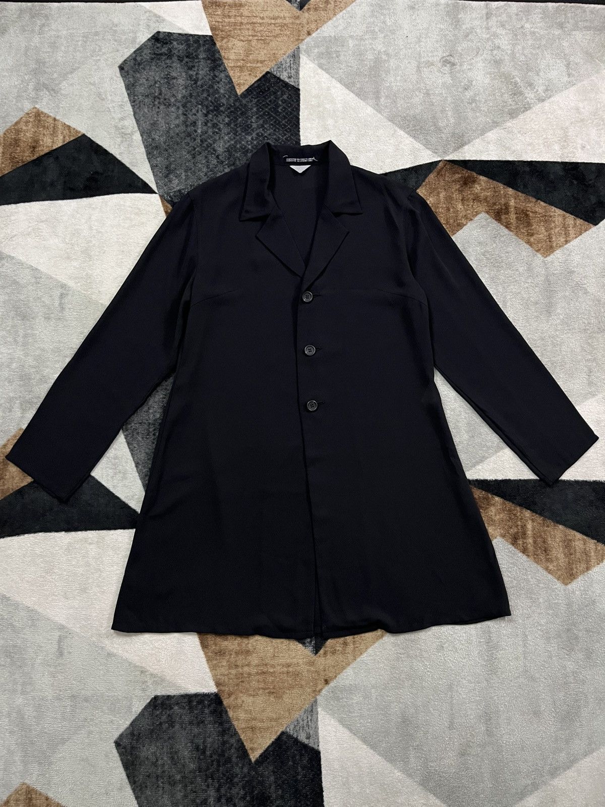 Yohji Yamamoto Ined Yohji Yamamoto Avant Garde Sheer Long Shirt Size US M / EU 48-50 / 2 - 6 Thumbnail