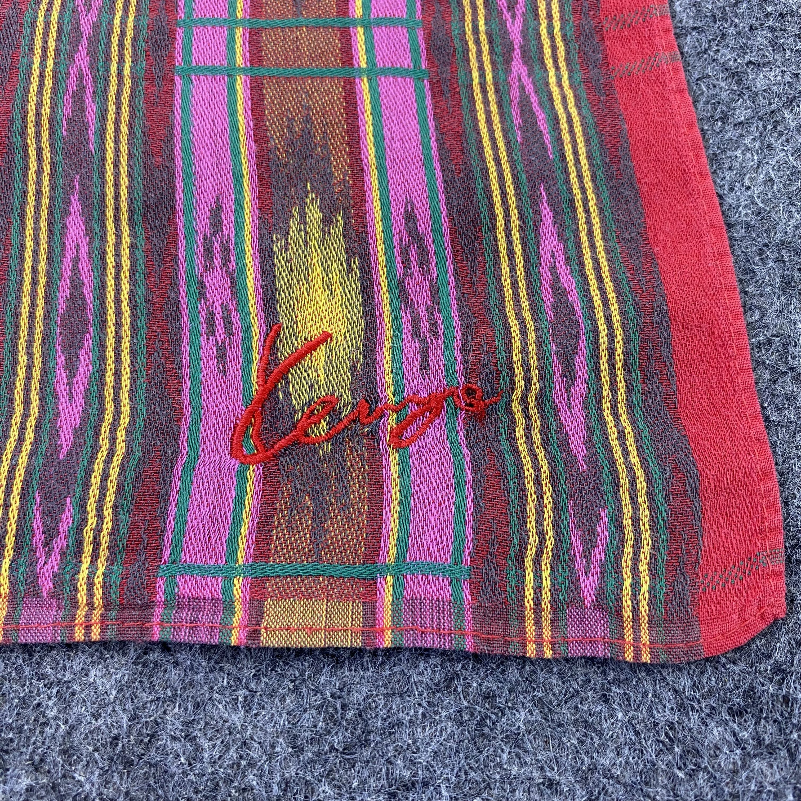 Kenzo Kenzo Handkerchief Neckerchief Bandana-B1589 Size ONE SIZE - 7 Thumbnail