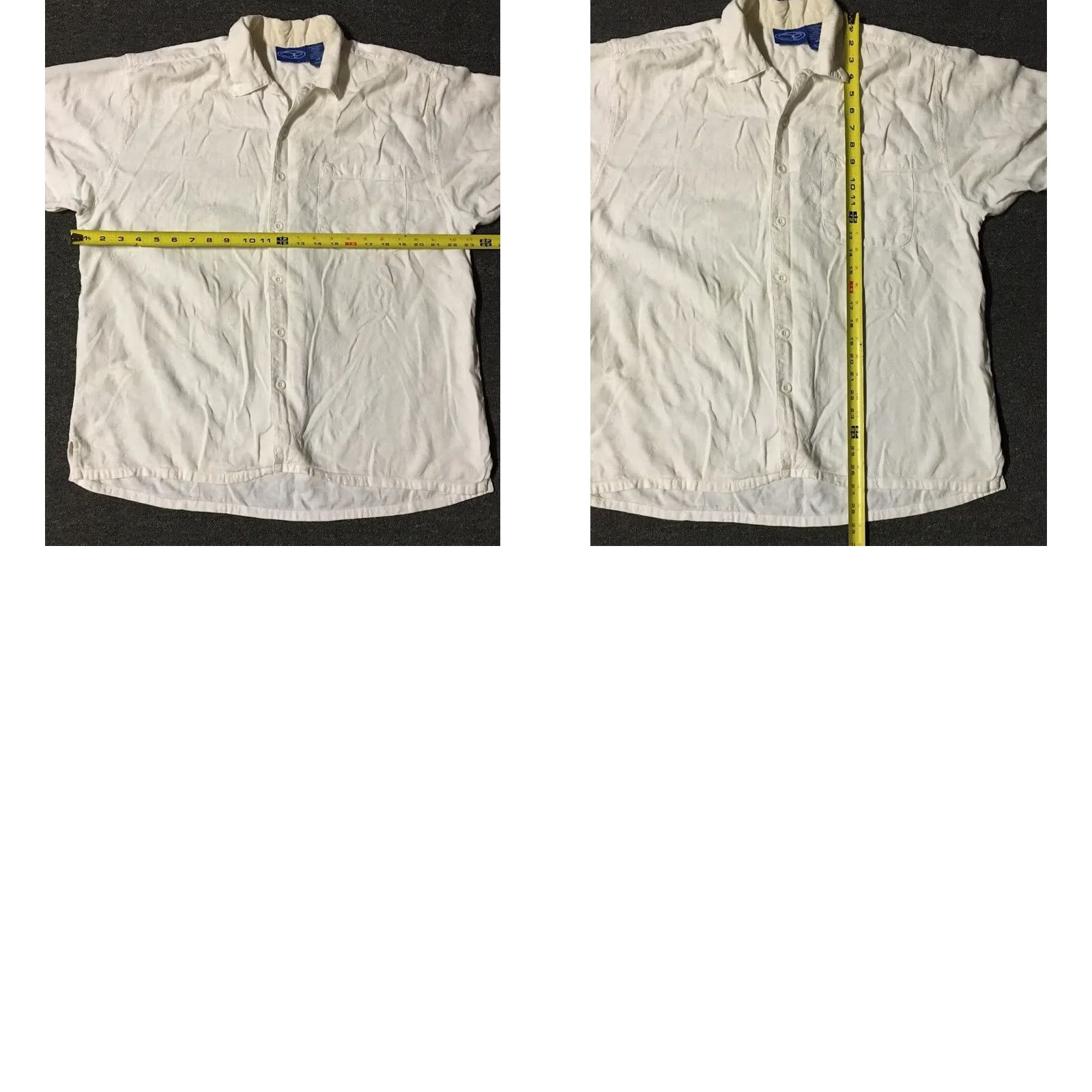 Gotcha VINTAGE OP Ocean Pacific Shirt M White Textured Floral Surf Skate Beach 90s 80s Mens Size US M / EU 48-50 / 2 - 8 Thumbnail