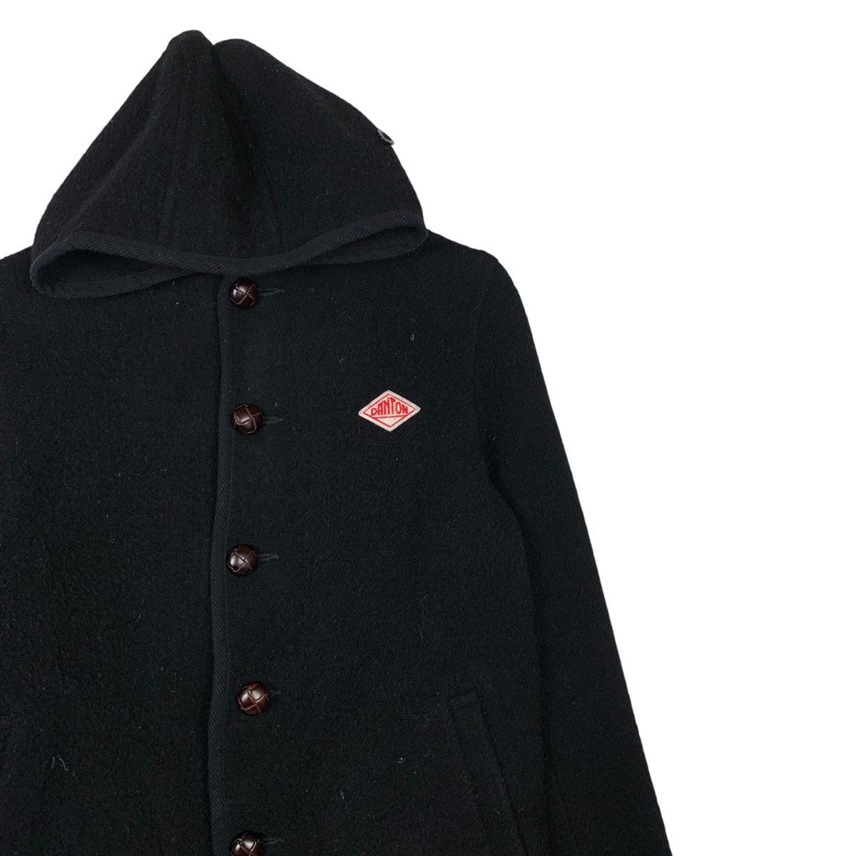Danton Danton Hooded Wool Coat Size S / US 4 / IT 40 - 5 Thumbnail
