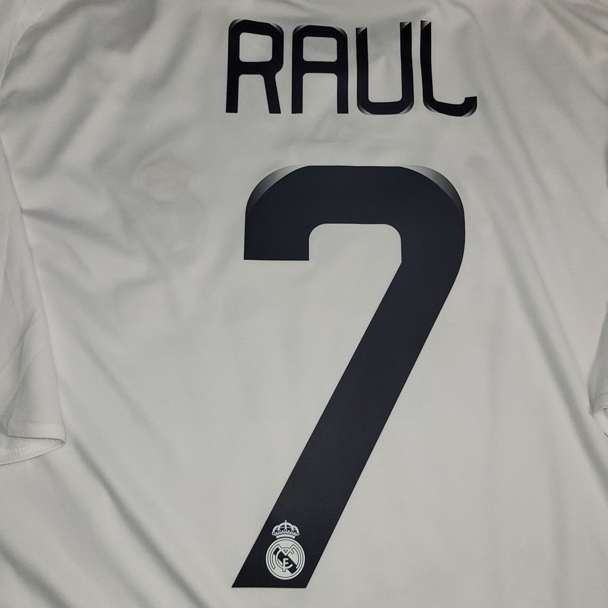 Adidas Raul Real Madrid 2008 2009 UEFA Home Soccer Jersey Shirt XL Size US XL / EU 56 / 4 - 3 Thumbnail