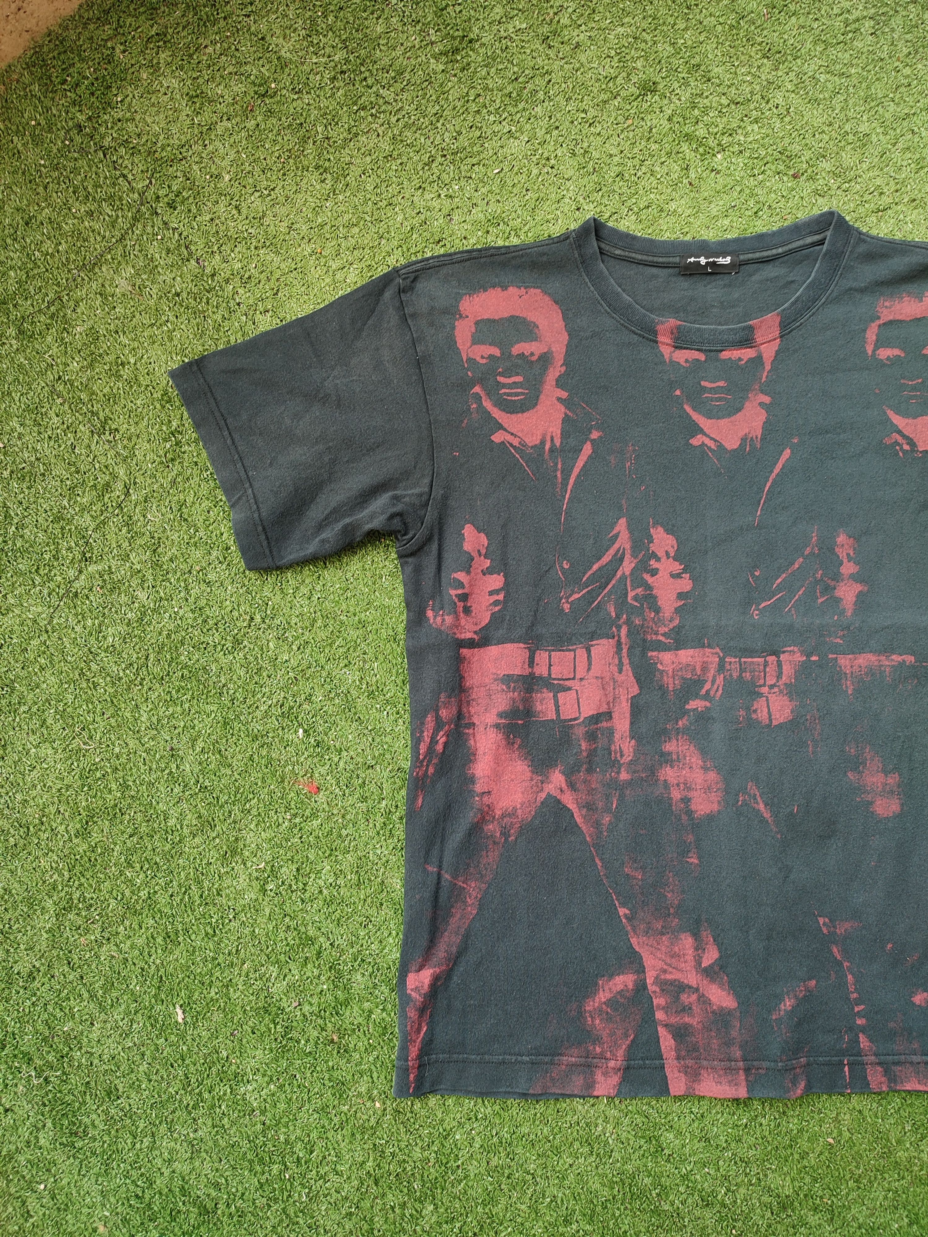 Andy Warhol × Japanese Brand × Uniqlo 💥 Vintage 💥 Elvis Presley Tee Size US M / EU 48-50 / 2 - 5 Thumbnail