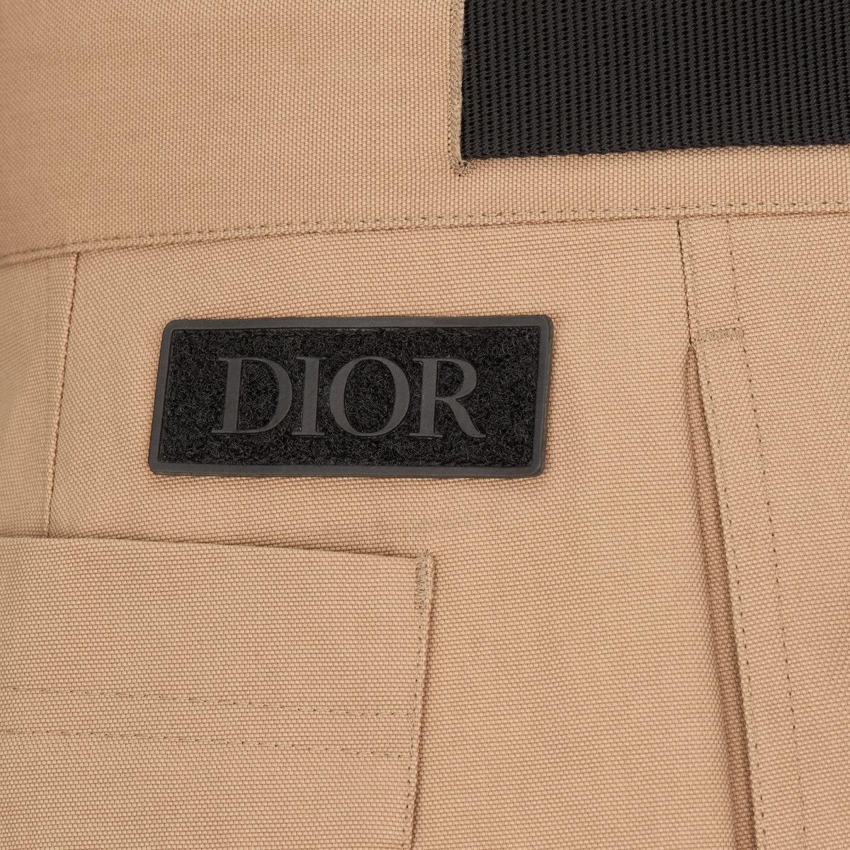 Dior o1bcso1str0125 Cargo Bermuda Shorts in Beige Size US 32 / EU 48 - 3 Thumbnail