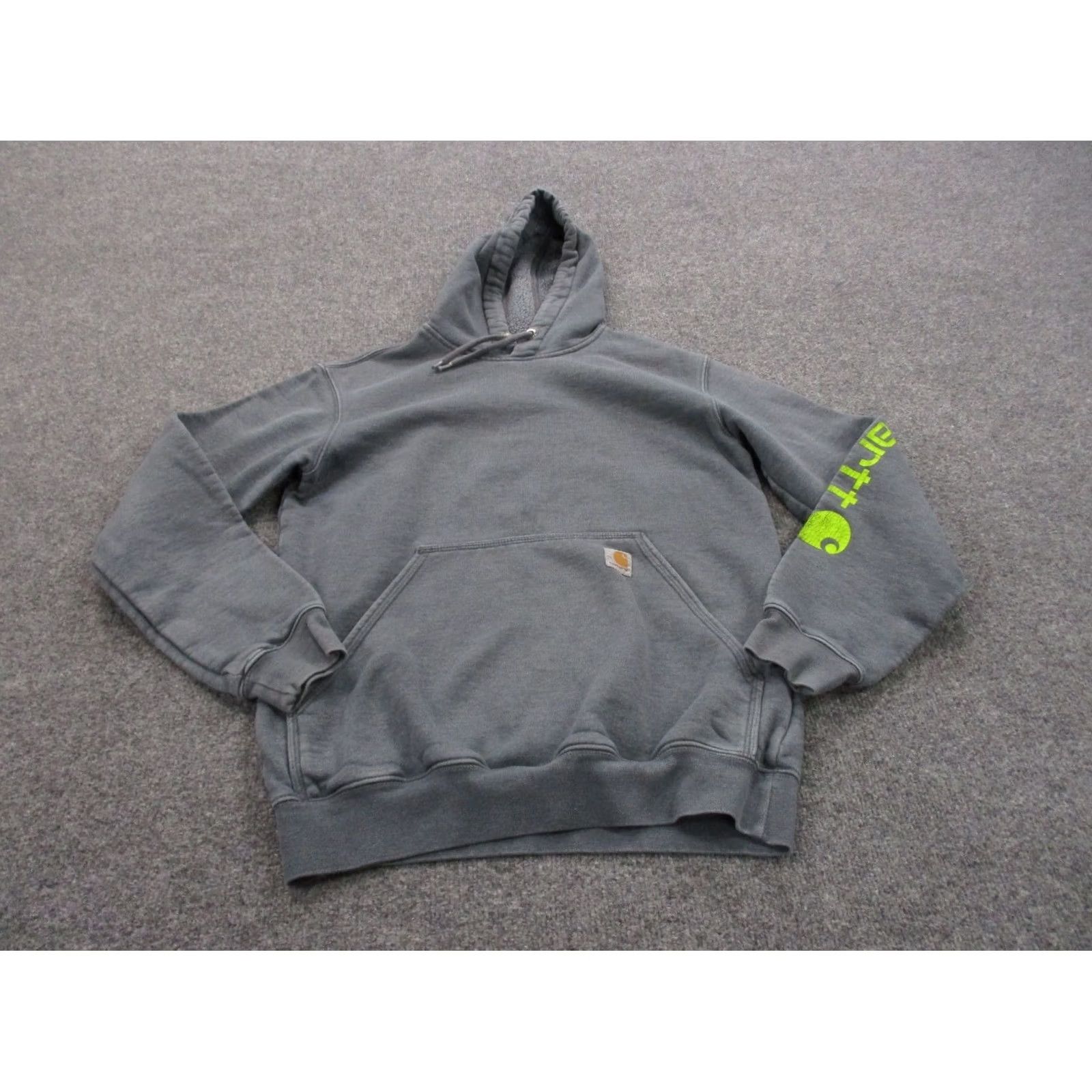 Carhartt Carhartt Hoodie Gray S Pullover Workwear Logo Sweatshirt Men Size US S / EU 44-46 / 1 - 2 Thumbnail