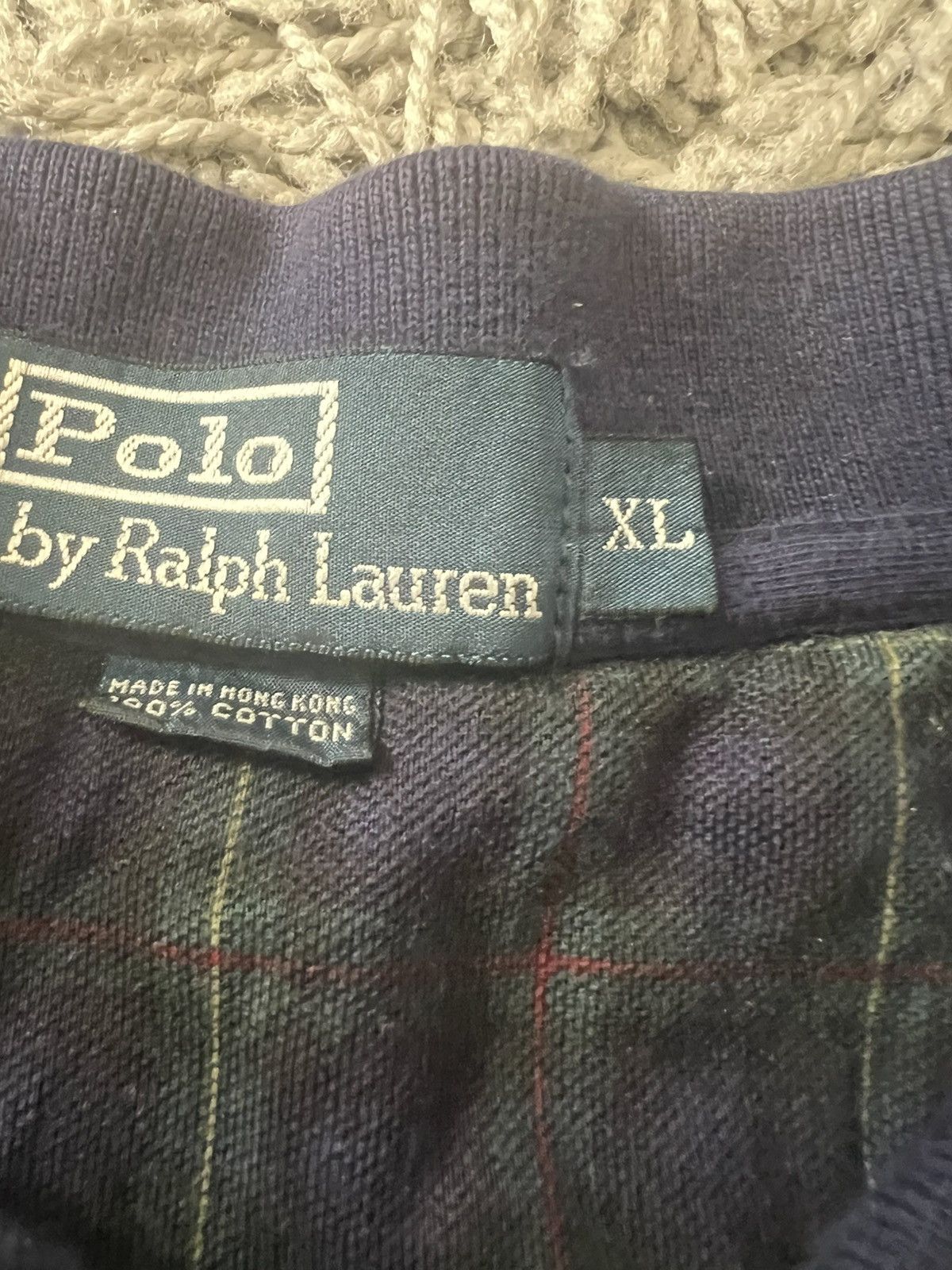 Polo Ralph Lauren POLO RALPH LAUREN TARTAN PATCHWORK PLAID POLO Size US XL / EU 56 / 4 - 6 Thumbnail