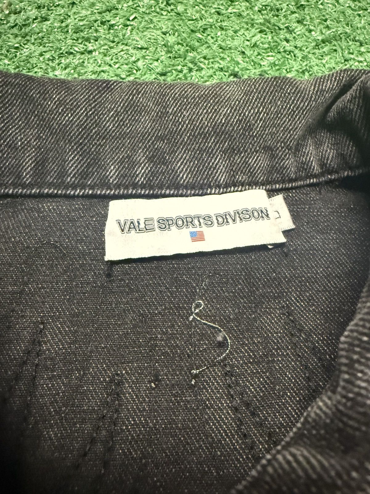 Vale Vale 1 of 1 sample denim jacket sz large Size US L / EU 52-54 / 3 - 3 Thumbnail