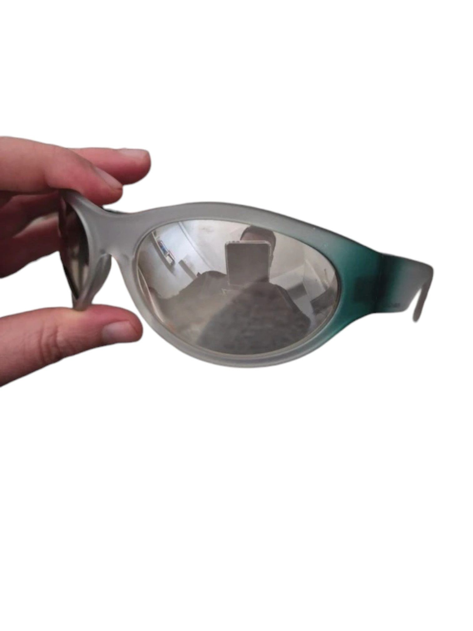 Giorgio Armani Giorgio Armani Frosted Acetate Oval Optical Frames Size ONE SIZE - 5 Thumbnail