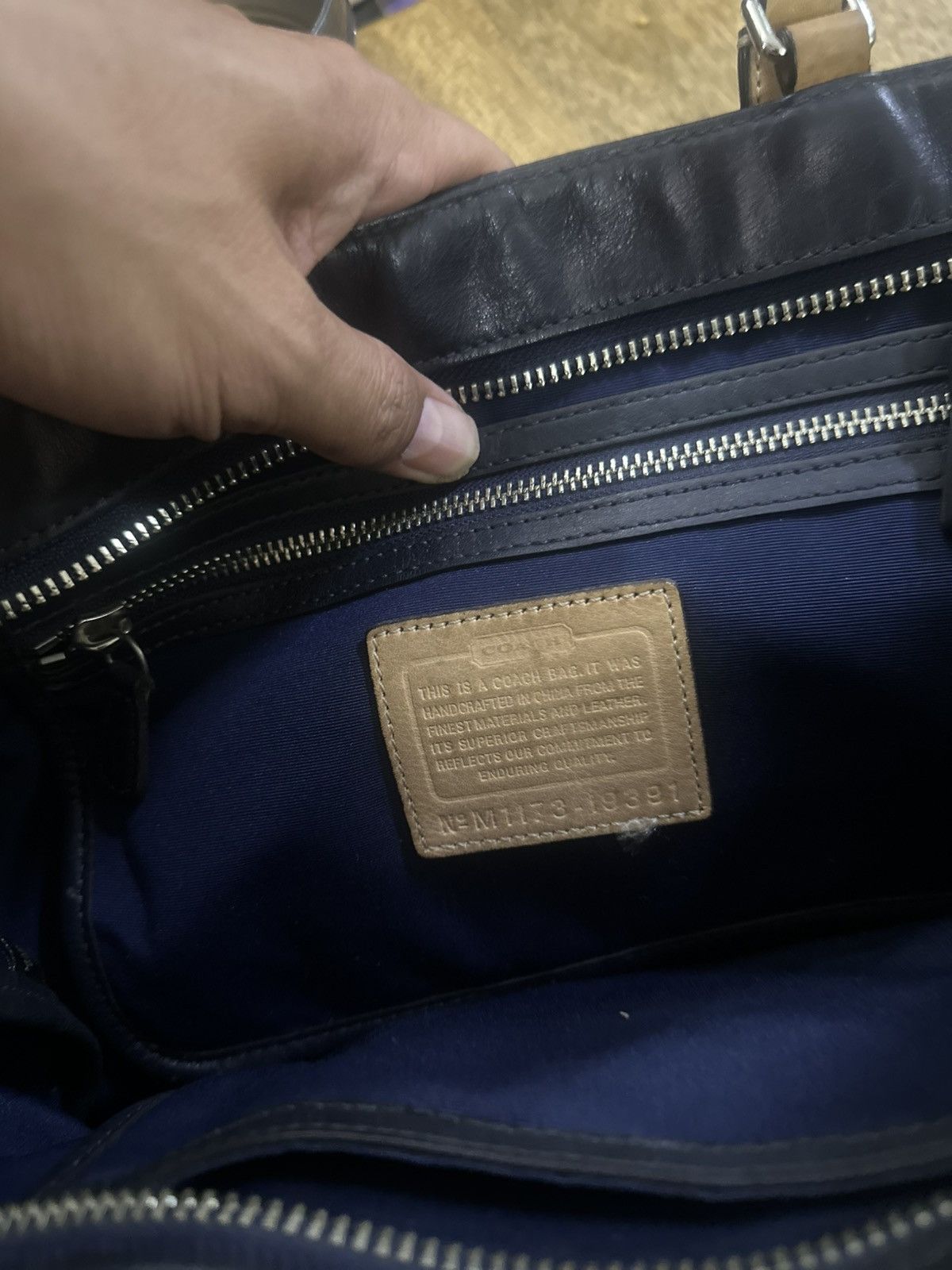 Coach COACH NEW YORK LEATHER VINTAGE Size ONE SIZE - 10 Thumbnail