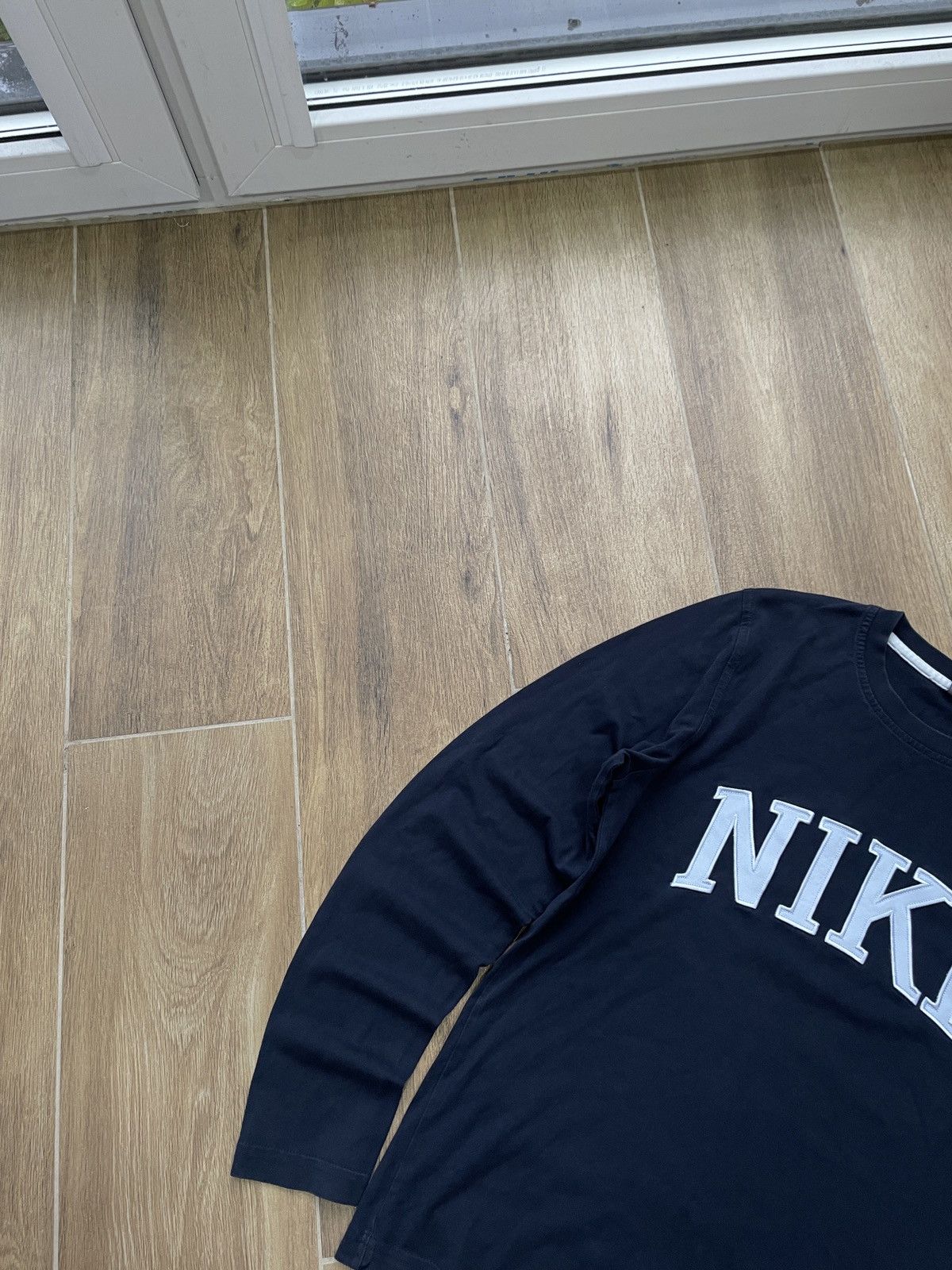 Nike Nike Vintage Long Sleeve Big Logo Japanese Avant Garde Y2K Size US S / EU 44-46 / 1 - 3 Thumbnail
