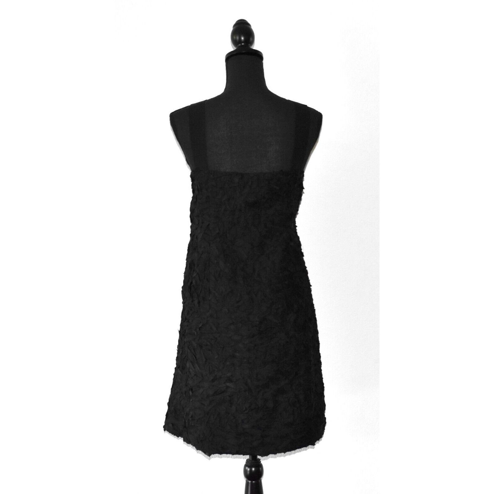 Eileen Fisher NWT EILEEN FISHER Black 100% Silk Sleeveless Crinkle Dress 8 Size M / US 6-8 / IT 42-44 - 1 Thumbnail
