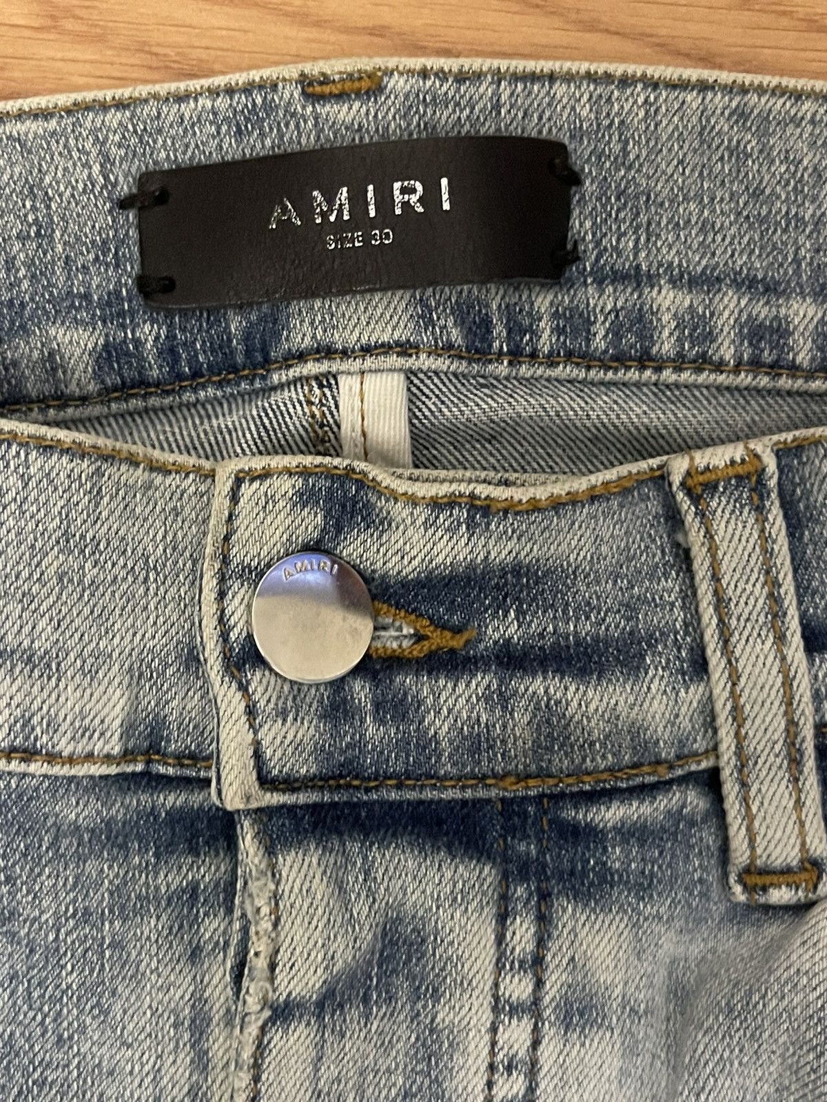 Amiri Amiri Mx1 Glitter Iridescent Patch Size US 30 / EU 46 - 6 Thumbnail
