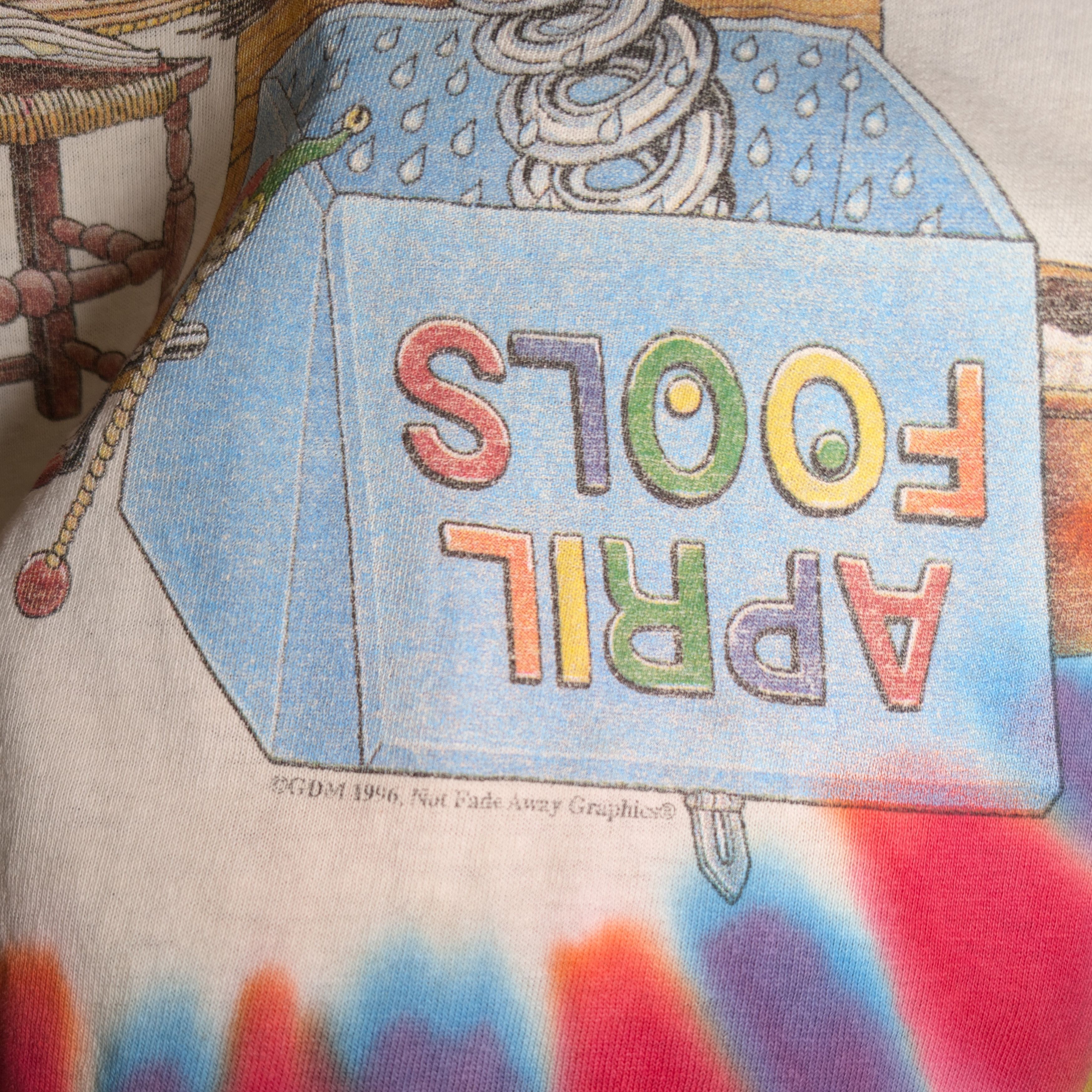 Anvil Grateful Dead Self Portrait April Fools Single Stitch Size US XL / EU 56 / 4 - 5 Thumbnail