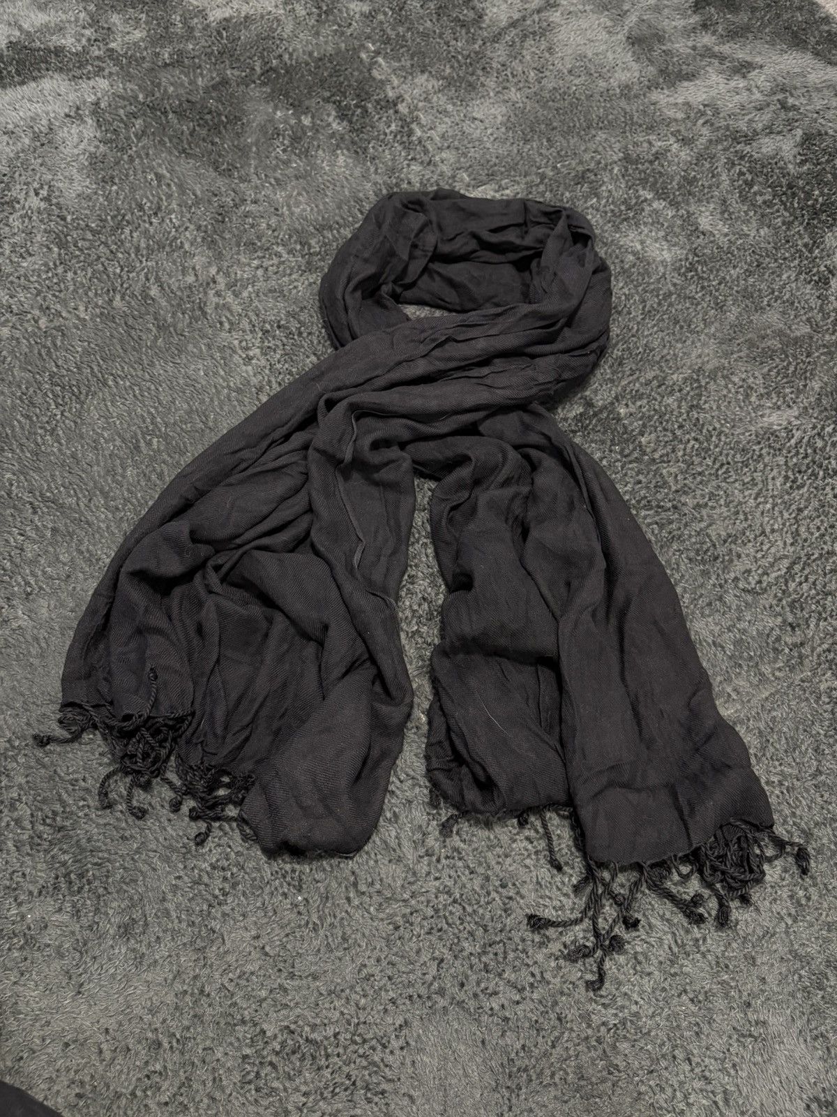 Hedi Slimane Mesh Issey Miyake Hedi Slimane Dior Style Viscose Scarf Size ONE SIZE - 1 Thumbnail