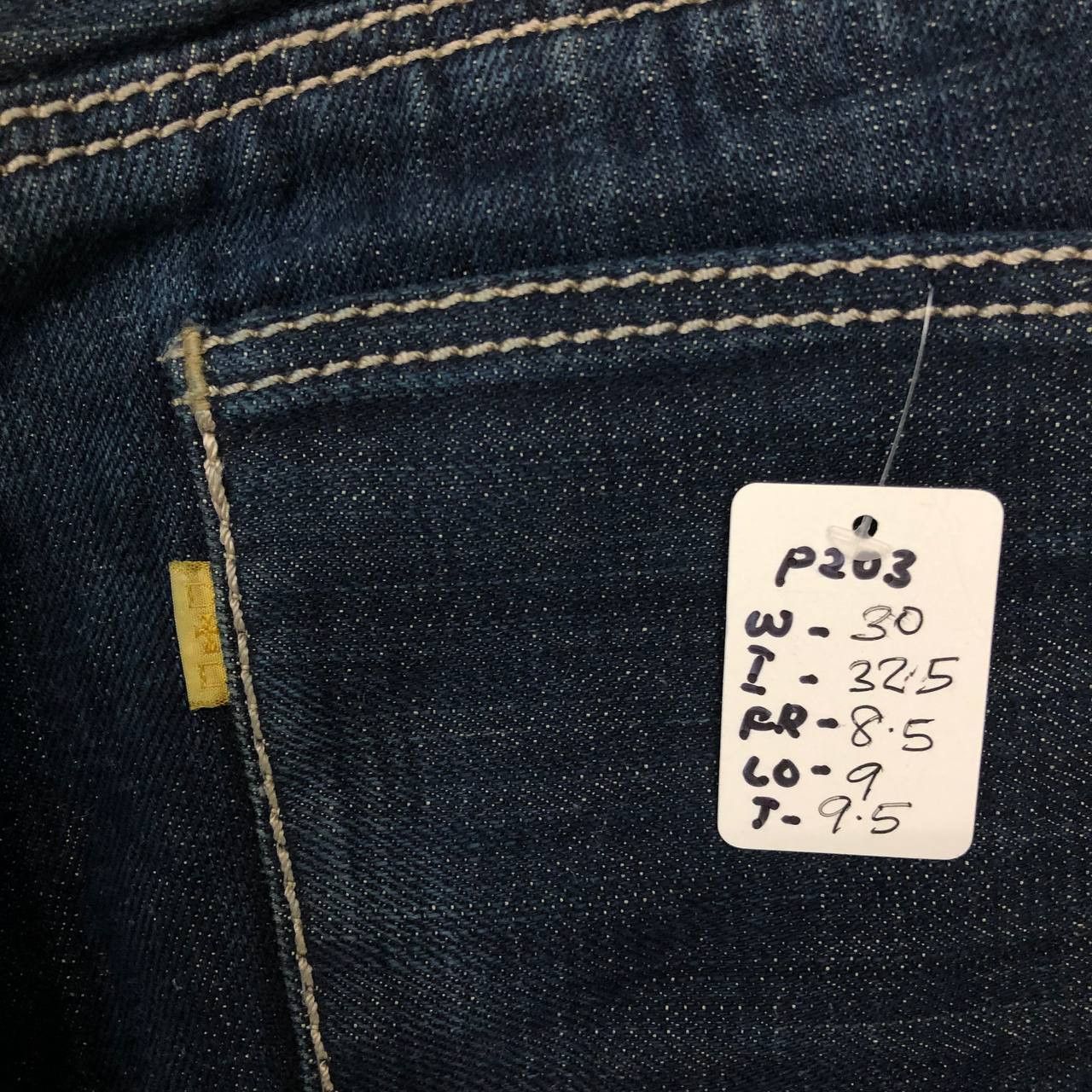 Other P203 DOPE + DRAKKAR JAPAN FLARED DENIM Size US 30 / EU 46 - 9 Thumbnail