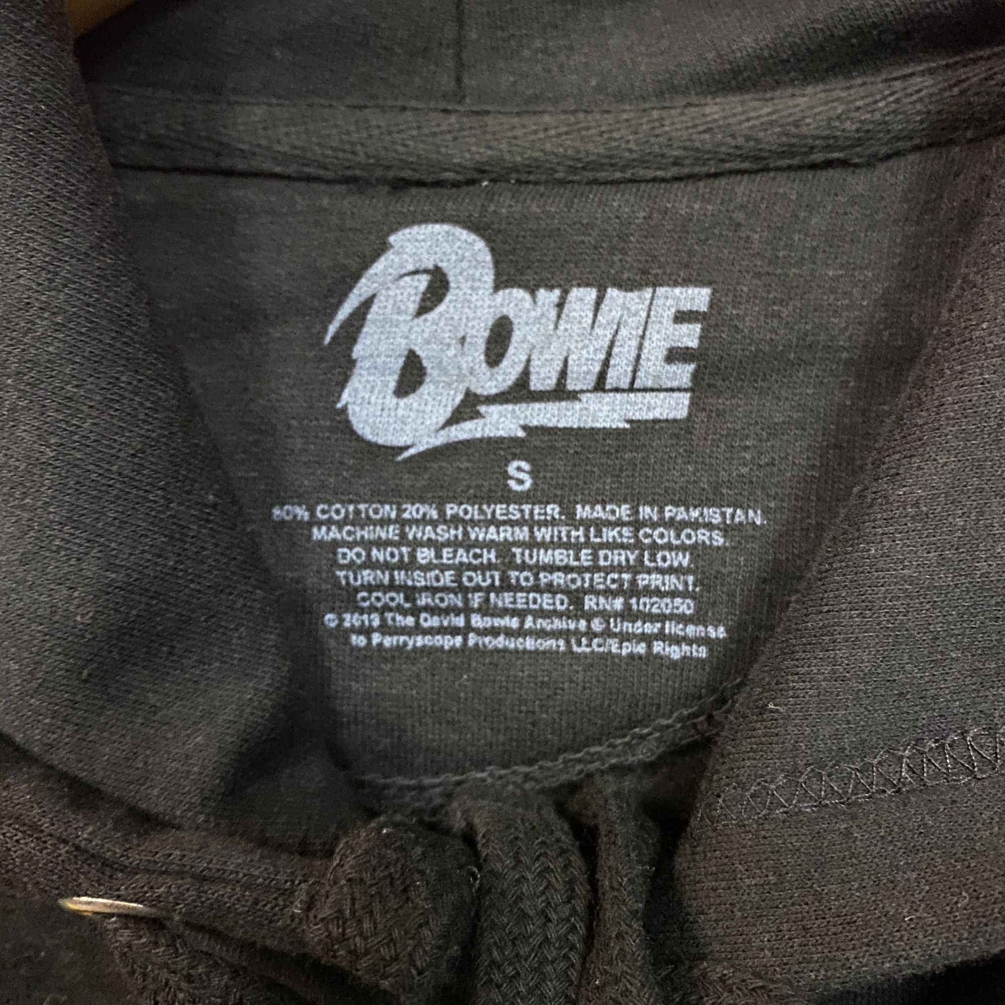 Band Tees David Bowie Ziggy Stardust Black Women's Hoodie size Small Size S / US 4 / IT 40 - 4 Thumbnail
