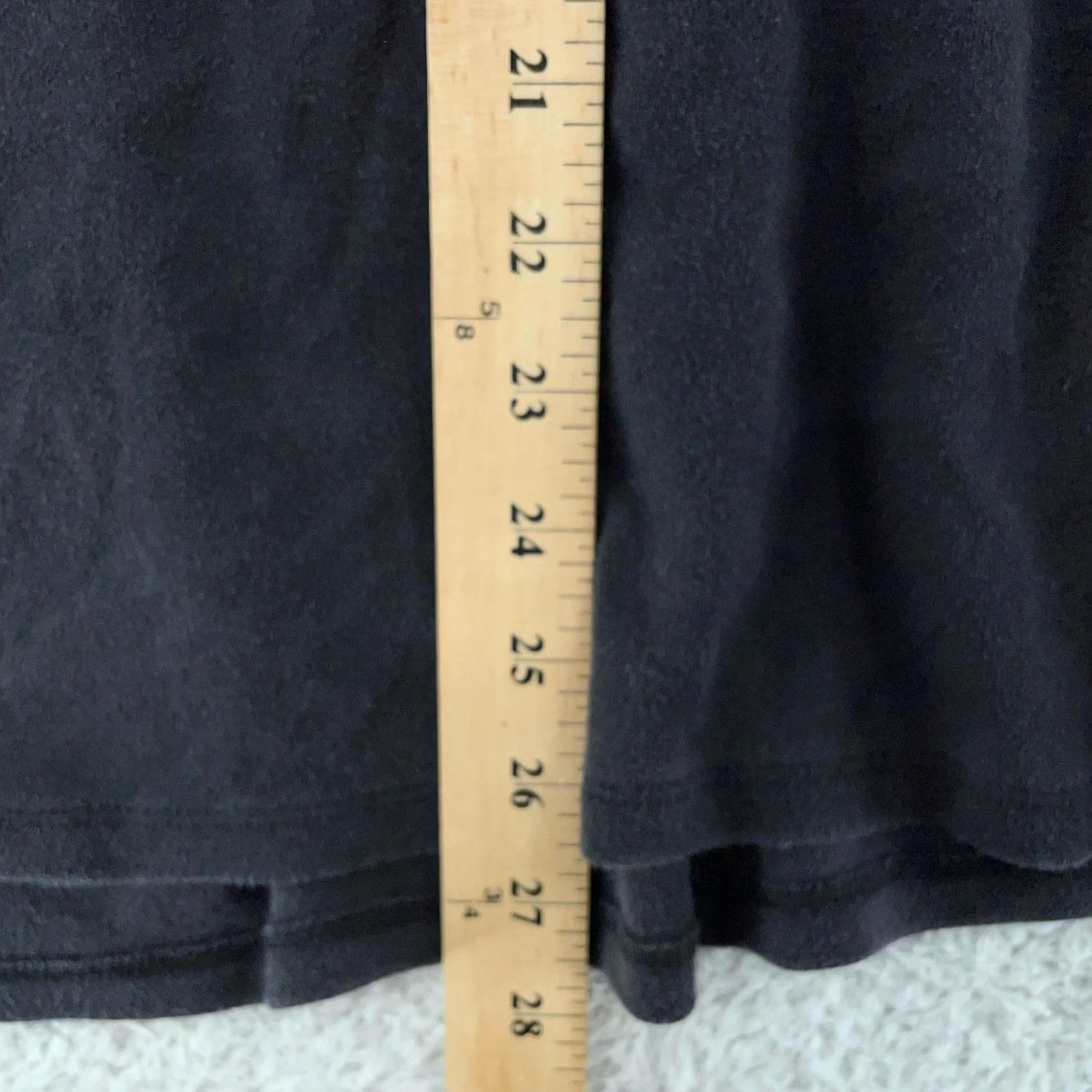 Vintage Roaman's Shirt Womens 4X Black Tunic Scoop Neck Pintuck Pleated Pockets 4X Womens Shirt Tunic Scoop Neck 3/4 Sleeve Pocket Pleated Black Roaman's Size XXL / US 16-18 / IT 52-54 - 5 Thumbnail