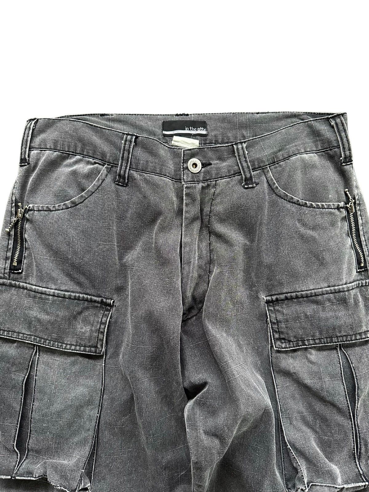 In The Attic In The Attic Multi Pocket Cargo Pants Size US 31 - 4 Thumbnail