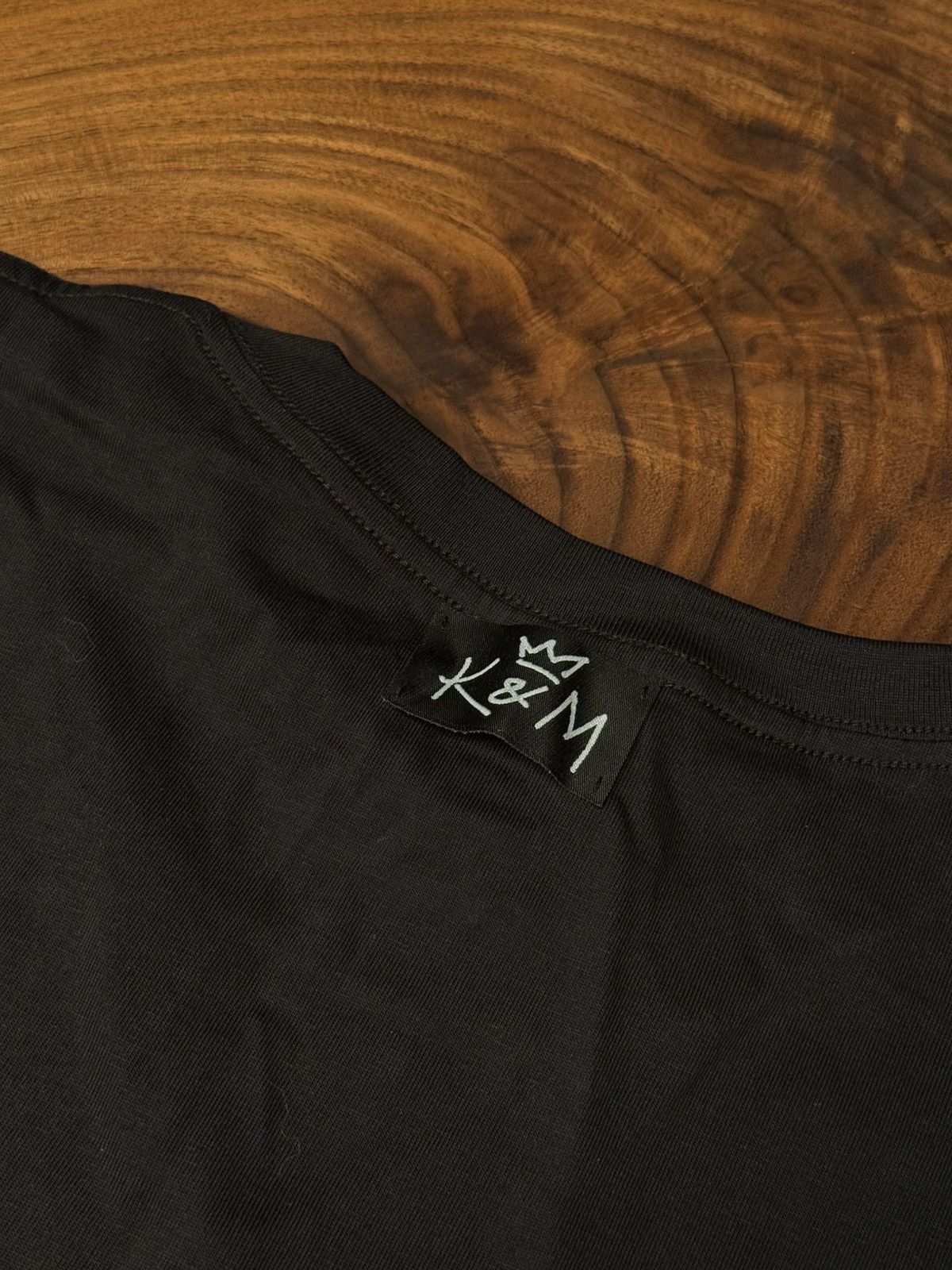 Other Black T-shirt for men K&M Size US L / EU 52-54 / 3 - 9 Thumbnail