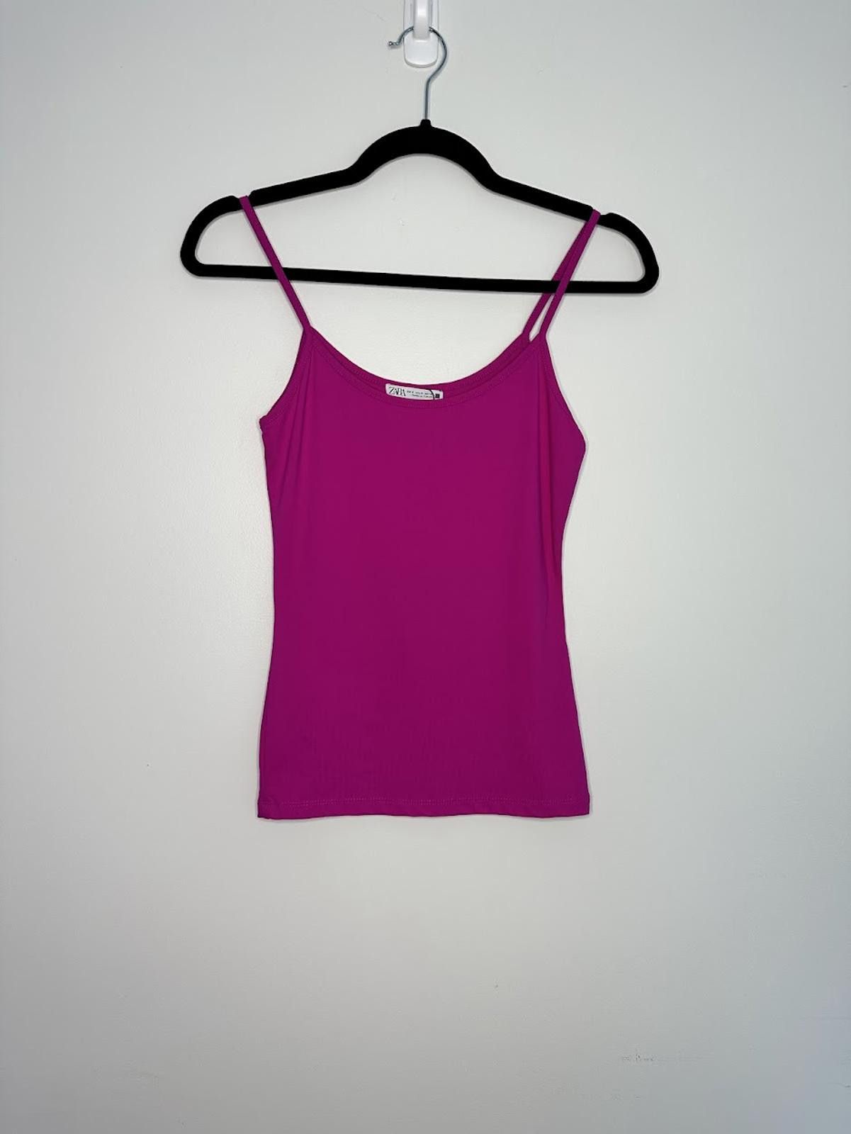 Zara NWOT - Zara Fushia Tank Top - Sz. S Size S / US 4 / IT 40 - 1 Thumbnail