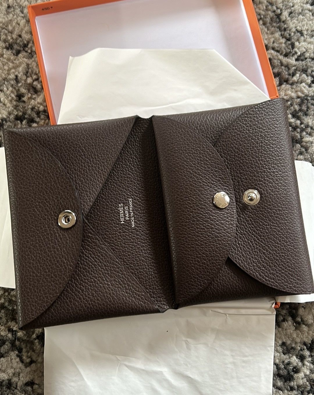 Hermes Hermes Calvi Duo card holder Size ONE SIZE - 3 Thumbnail