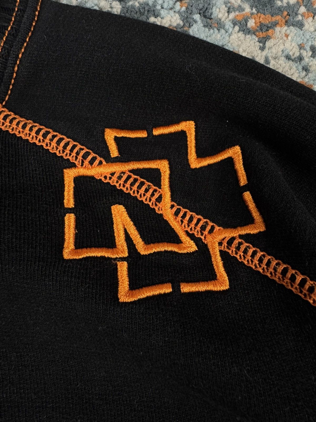 Vintage Vintage 90s Rammstein embroidered logo sweatshirt crewneck Size US XL / EU 56 / 4 - 9 Thumbnail