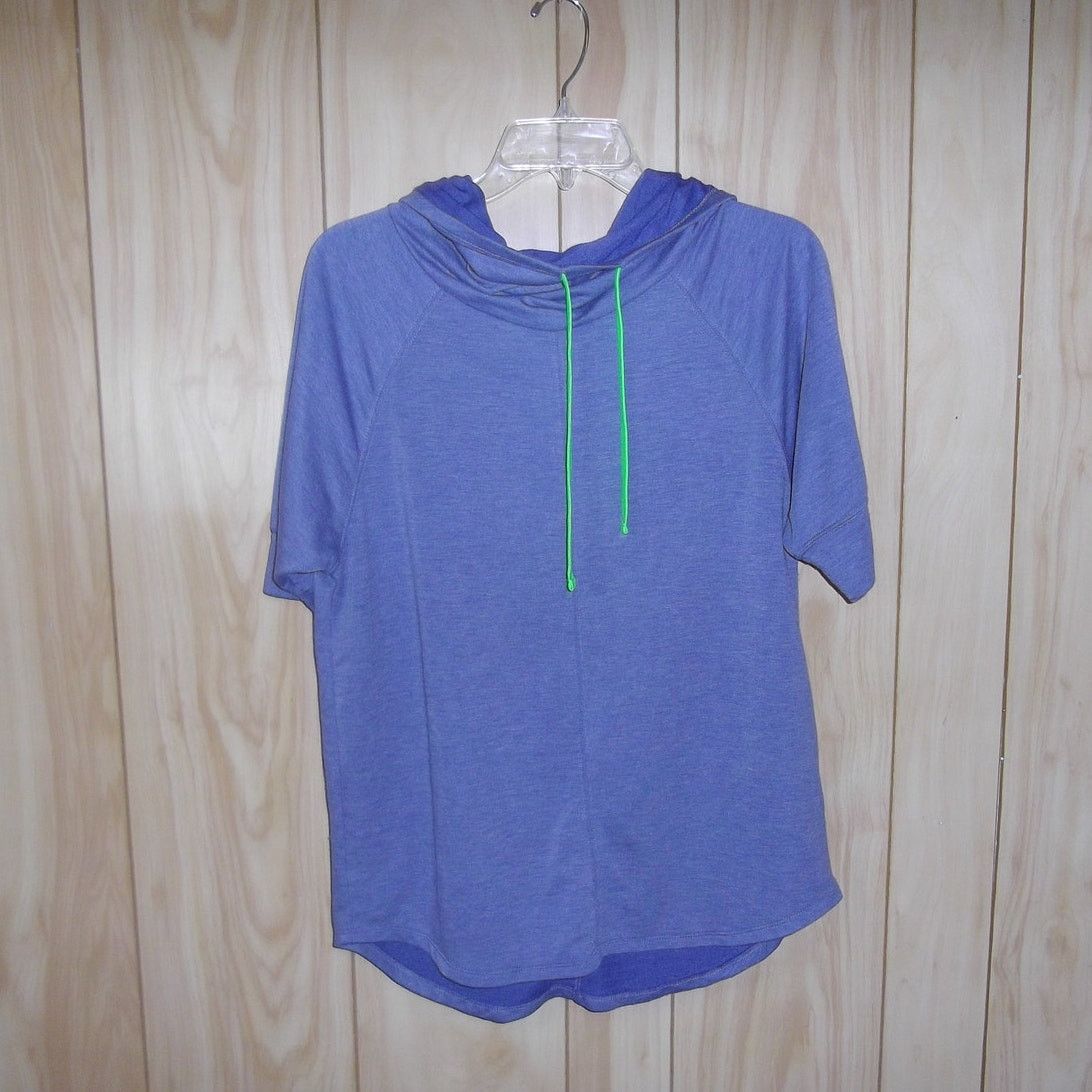 Other Bobbie Brooks Stretchy High Neckline Short Sleeve Hoodie L Size L / US 10 / IT 46 - 1 Thumbnail